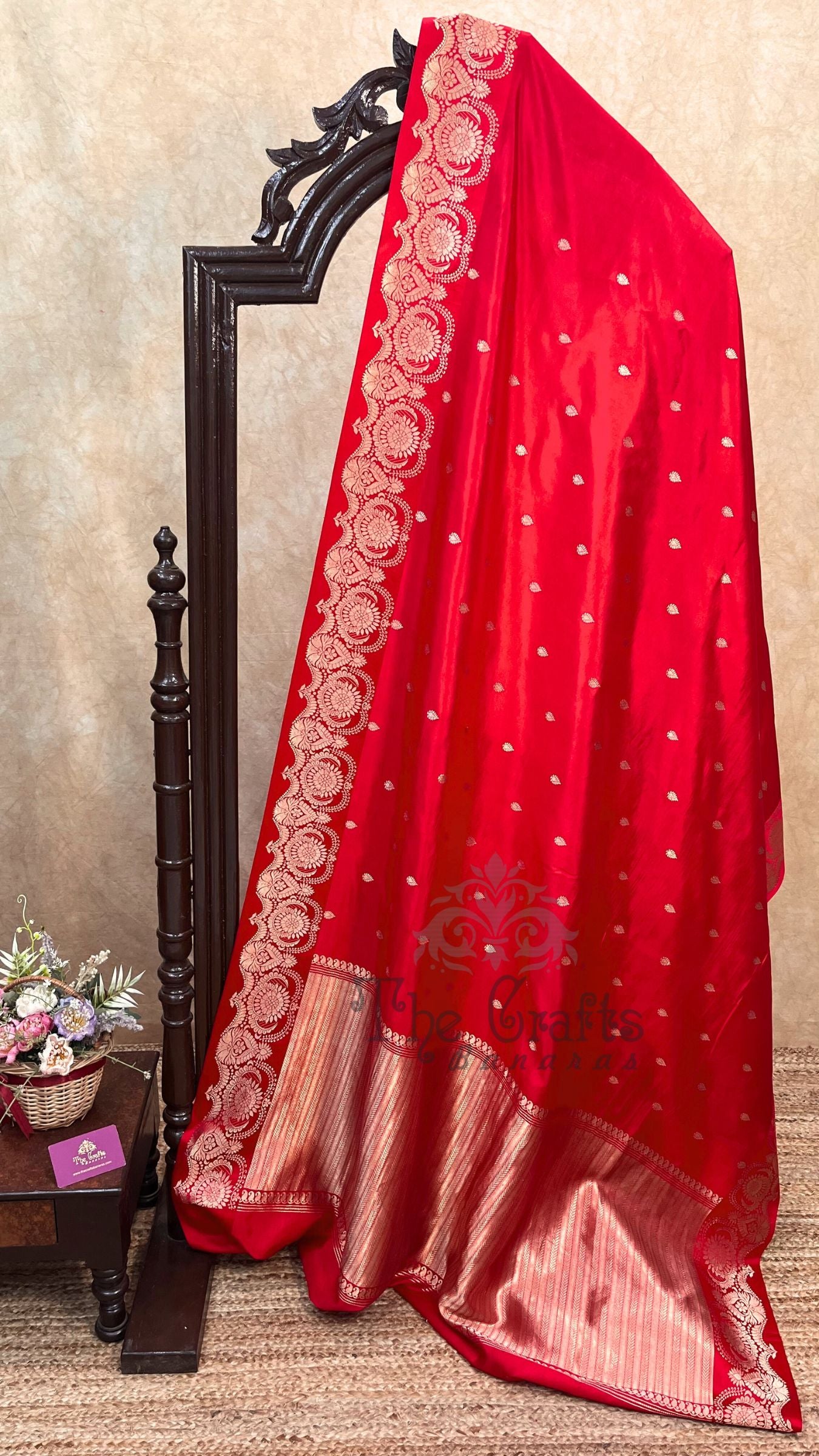 Pure Mango Silk Handloom Banarasi Saree