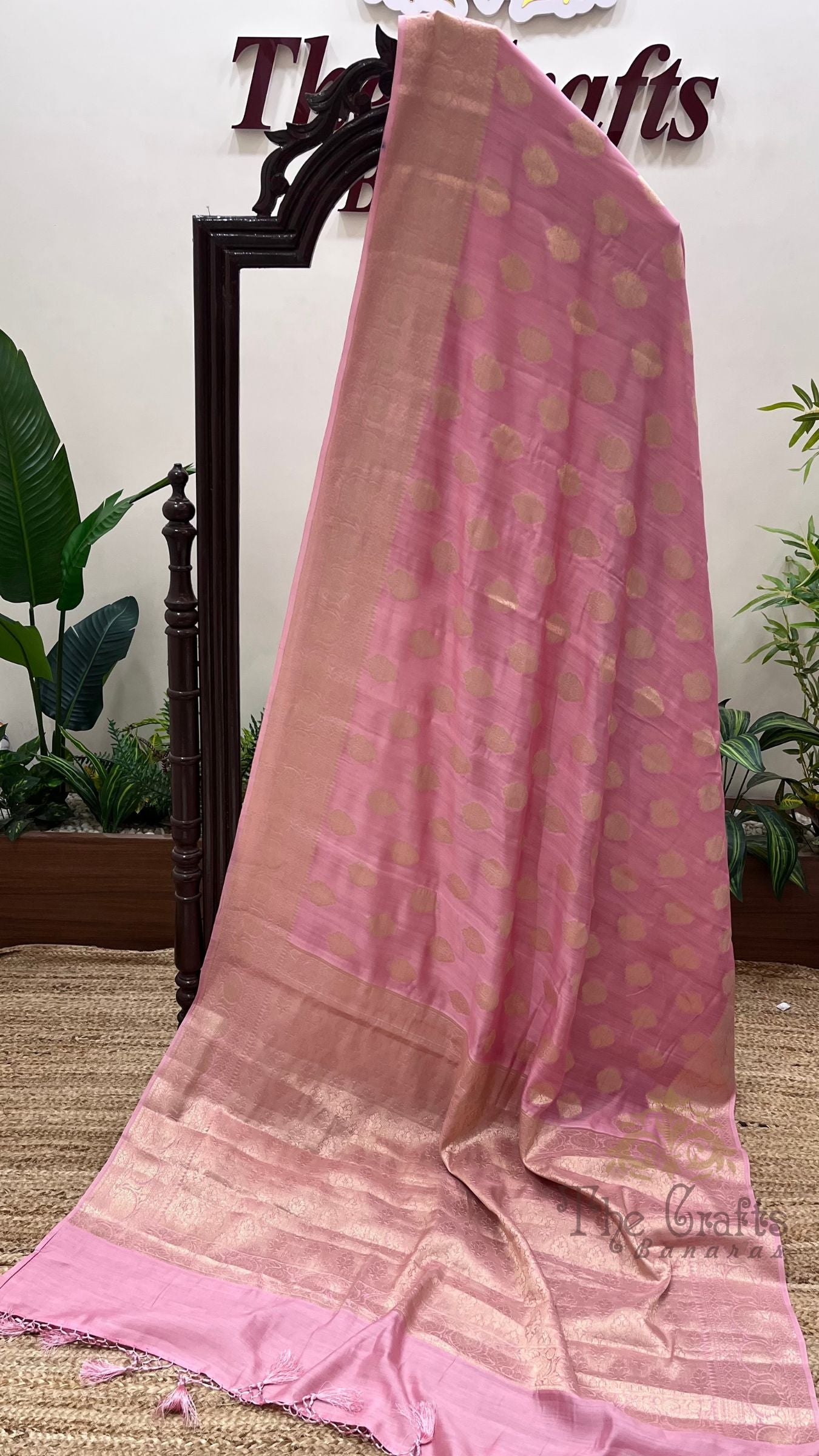 Pure Chiniya Silk Banarasi Saree