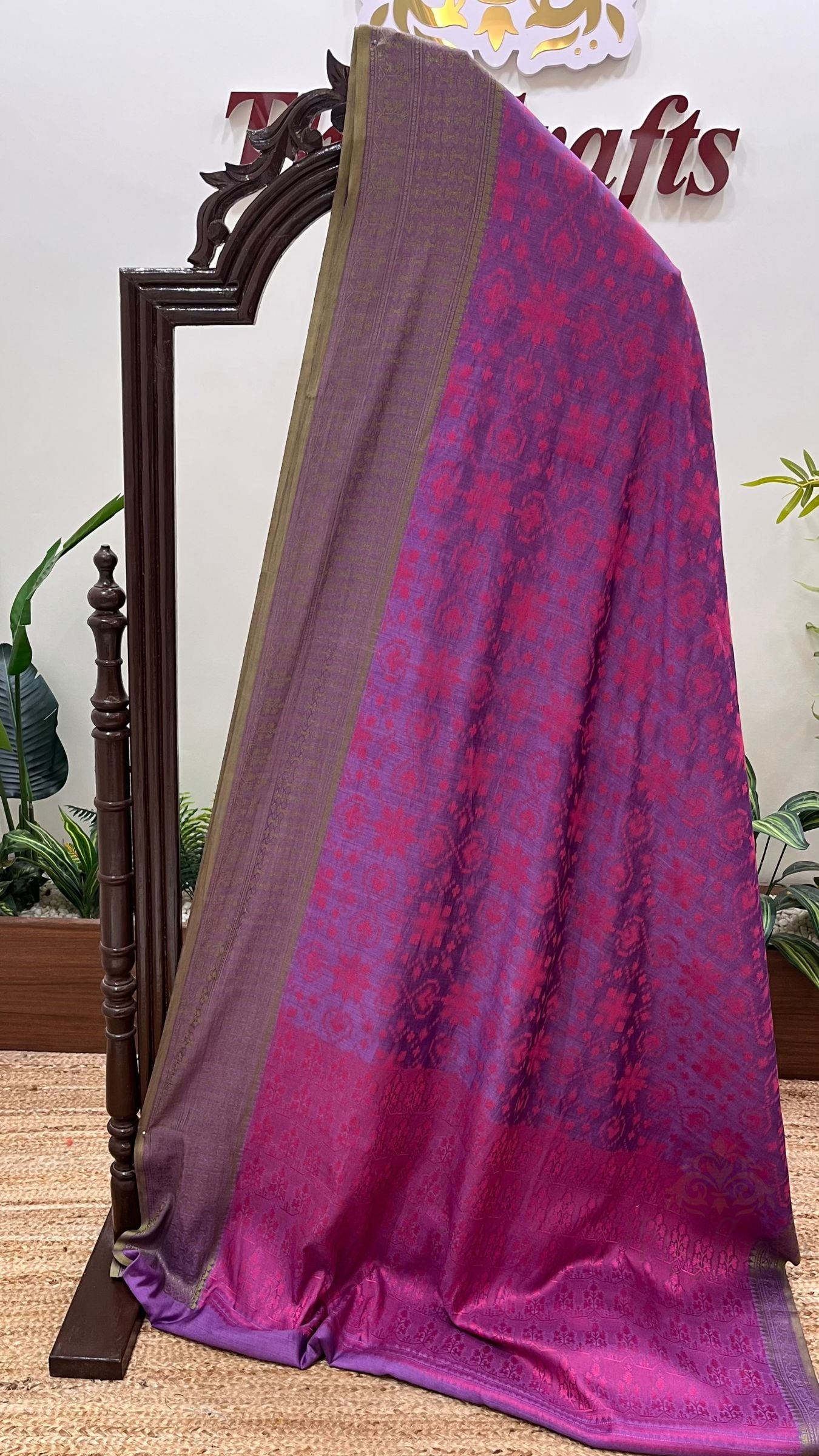 Pure Chiniya Silk Banarasi Saree