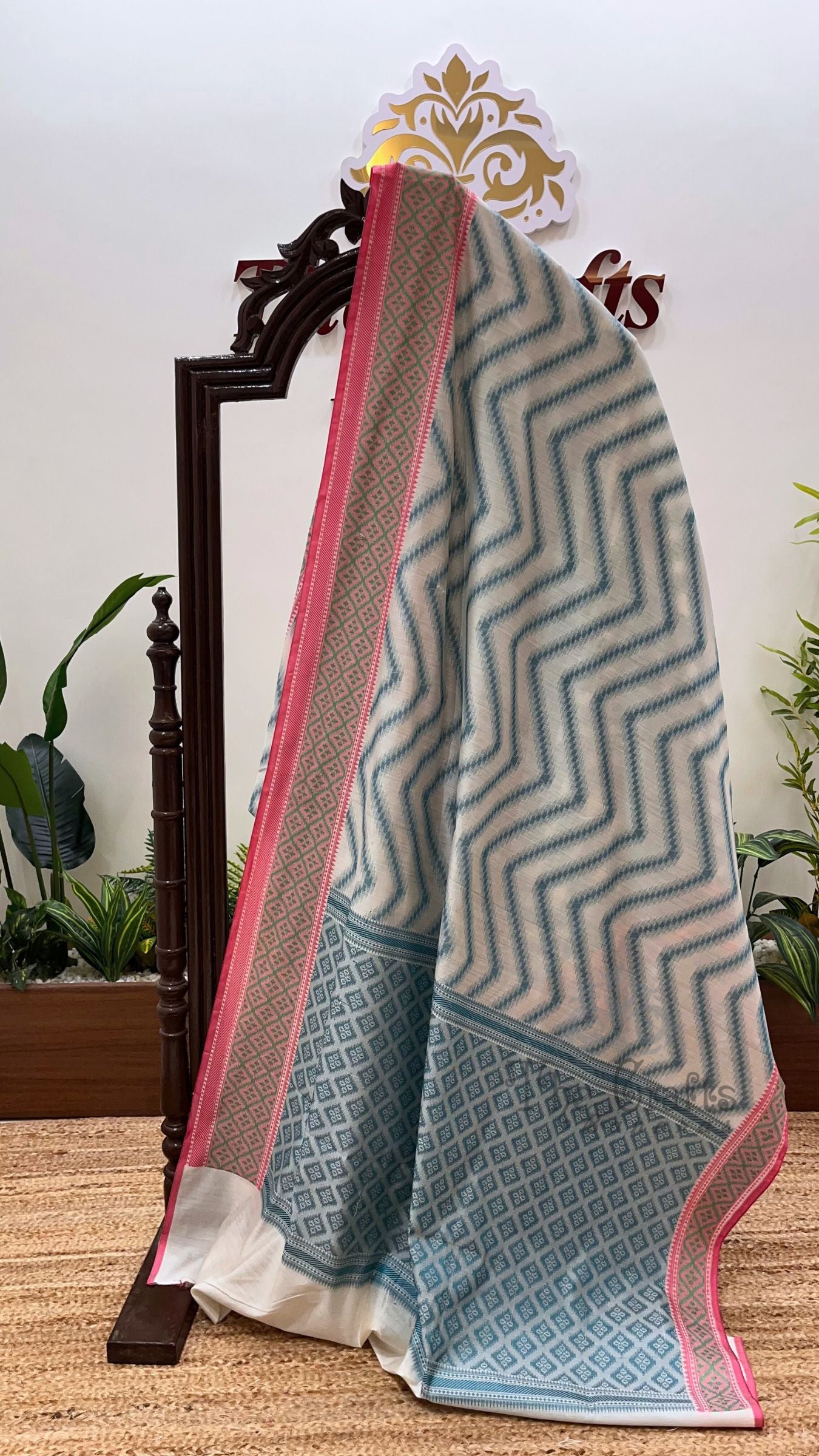 Pure Chiniya Silk Banarasi Saree