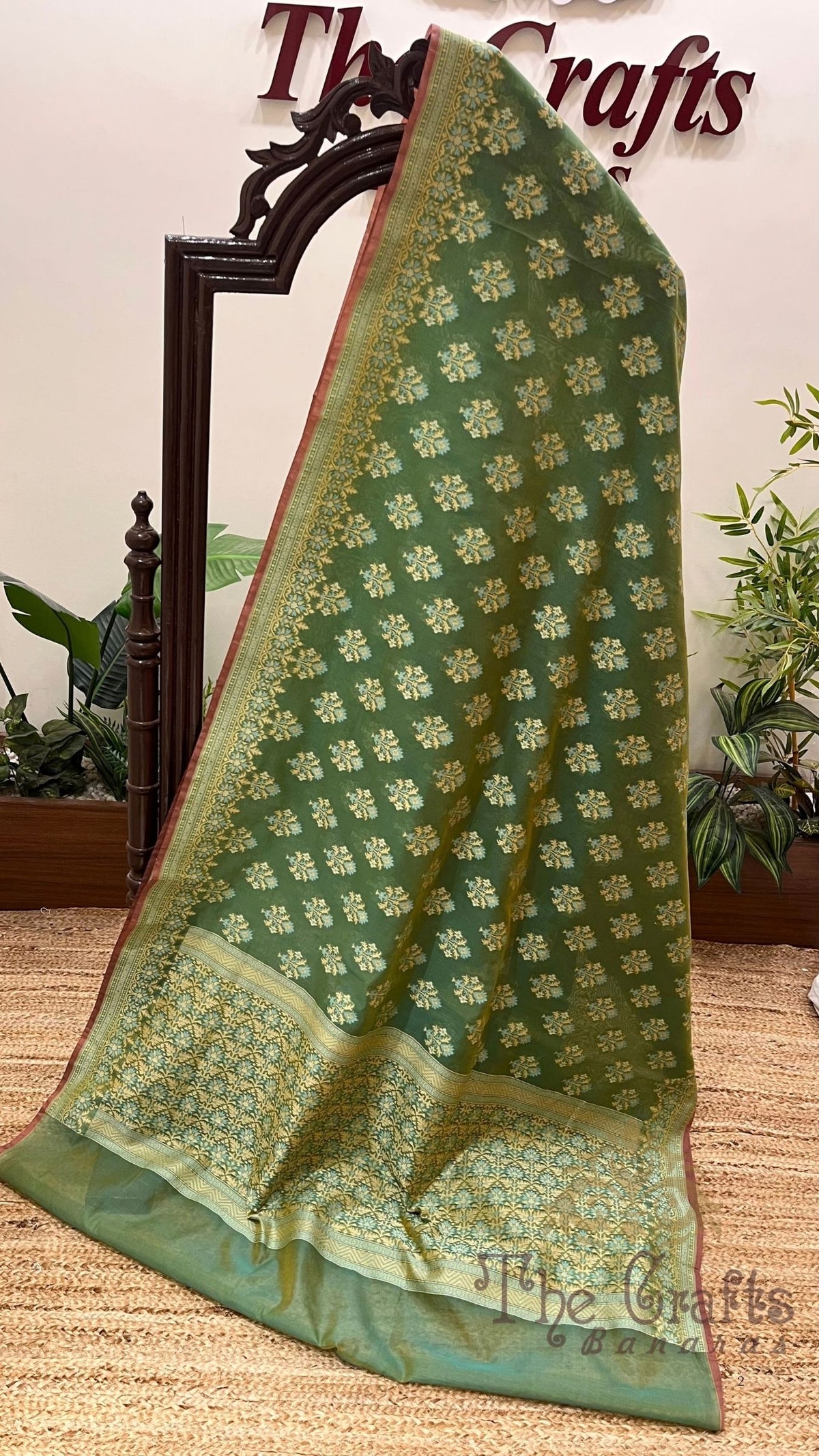 Pure Cotton Patola Reshmi Zari Banarasi Saree