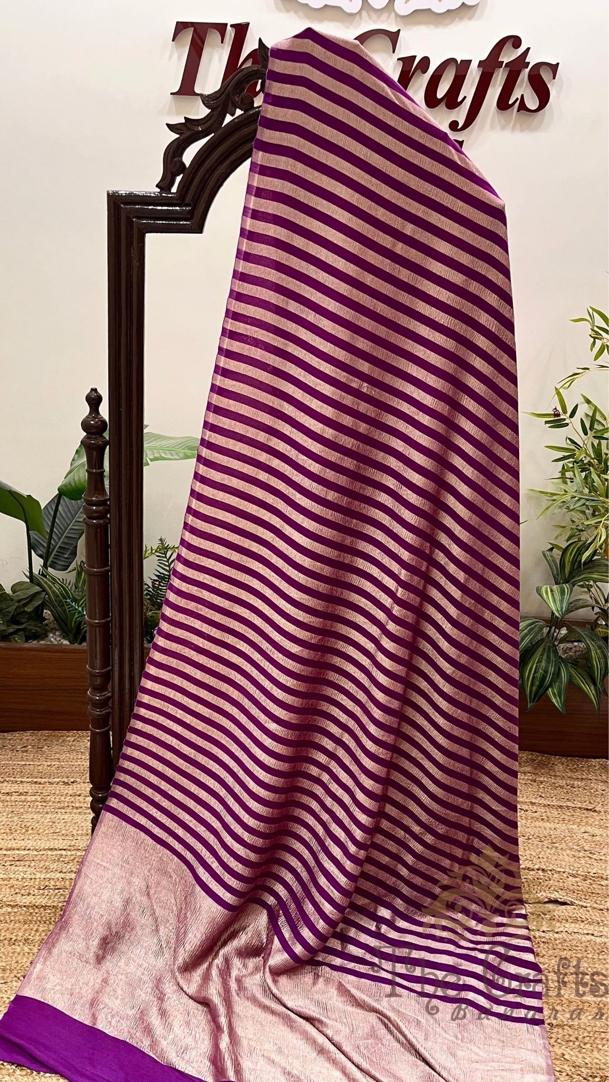 Pure Munga Silk Banarasi Saree