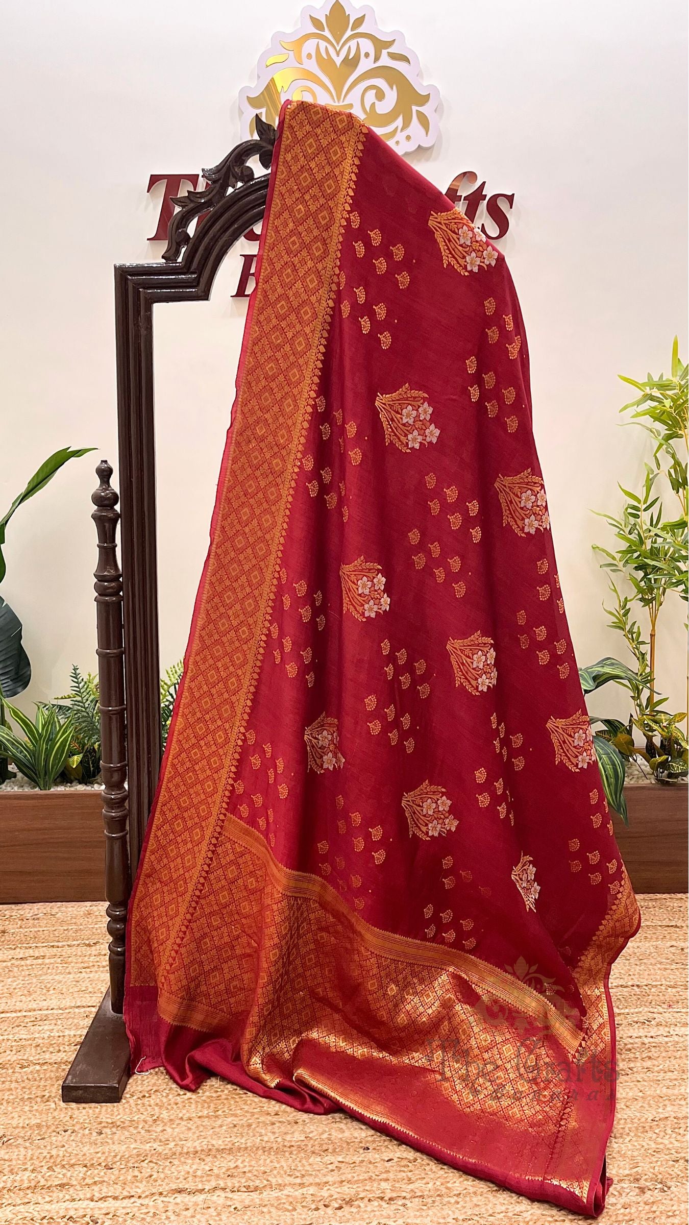 Pure Chiniya Silk Banarasi Saree