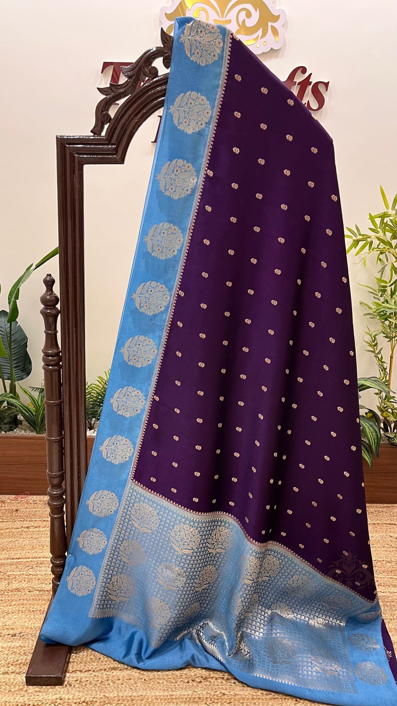 Pure Mango Silk Banarasi Saree