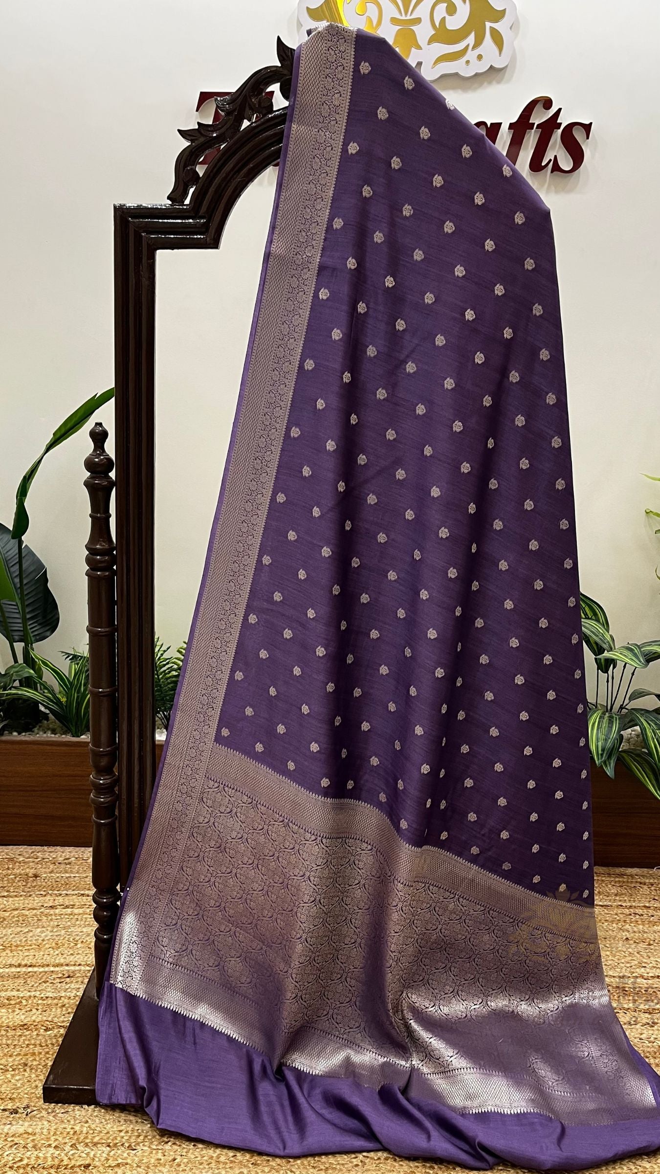 Pure Chiniya Silk Banarasi Saree