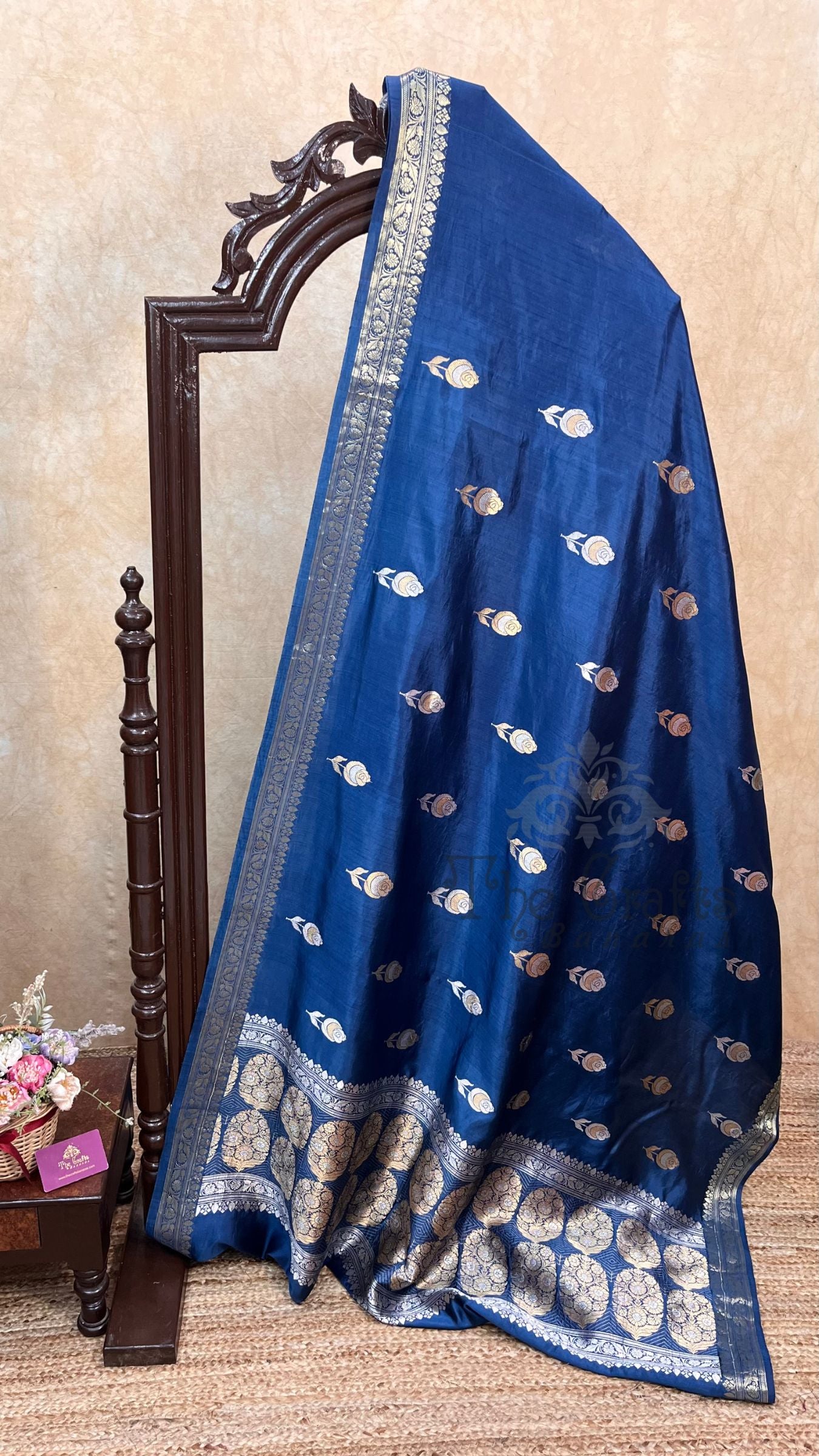 Pure Mango Silk Handloom Banarasi Saree
