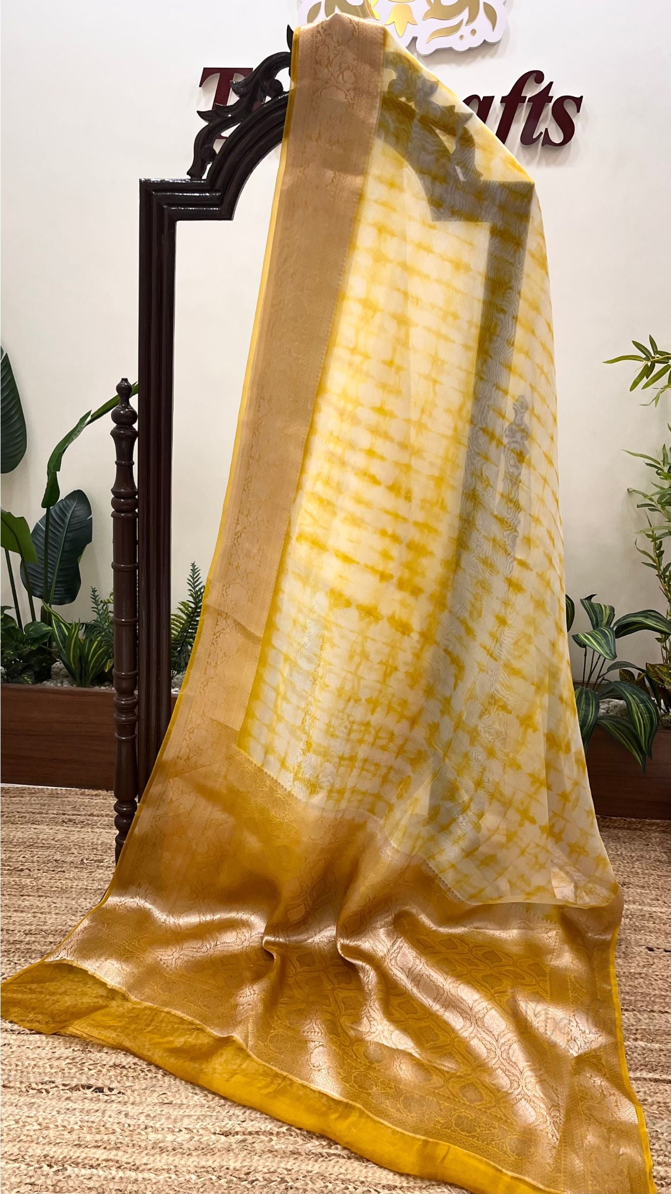 Pure Kora Silk Banarasi Saree