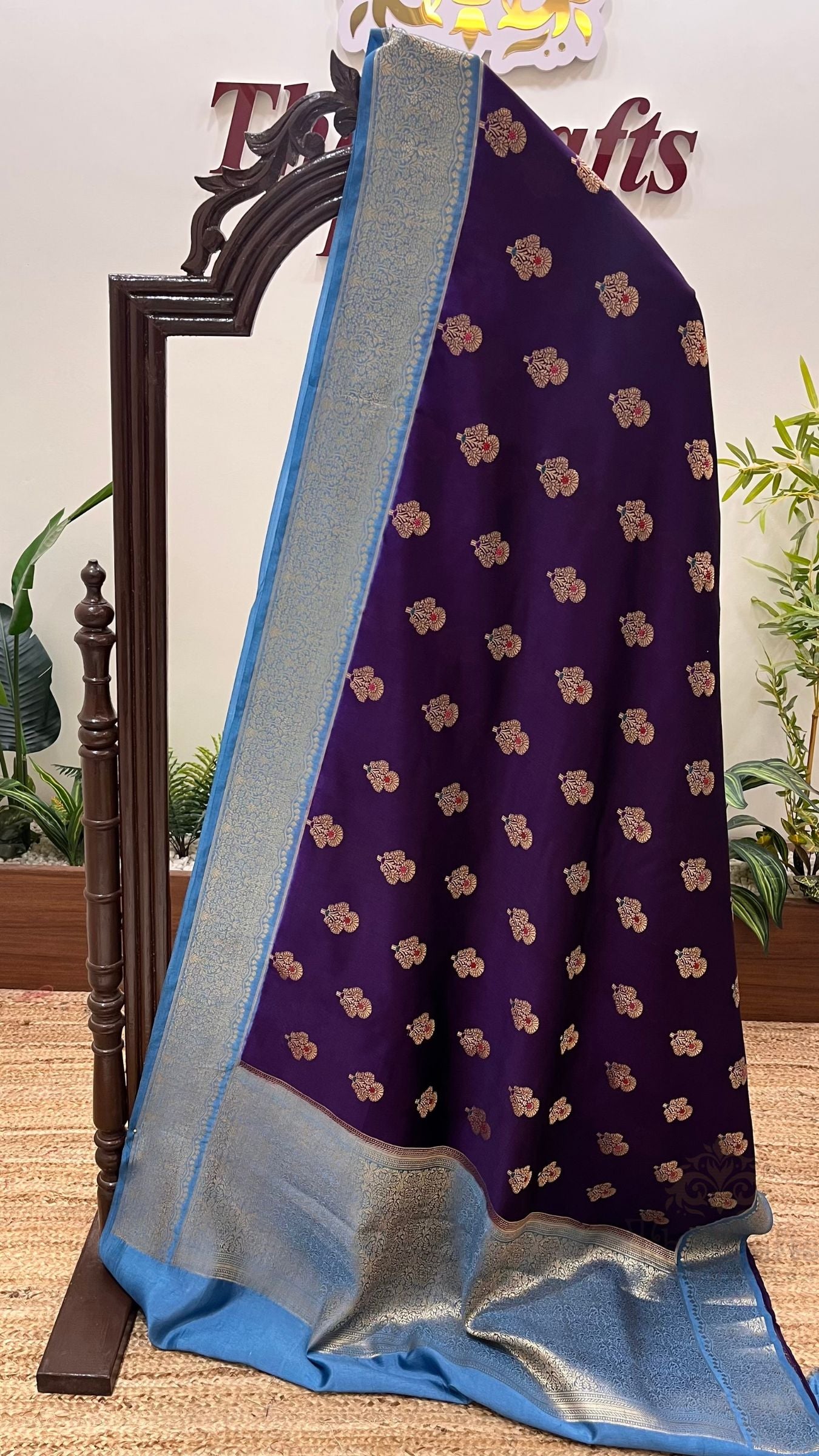 Pure Mango Silk Banarasi Saree
