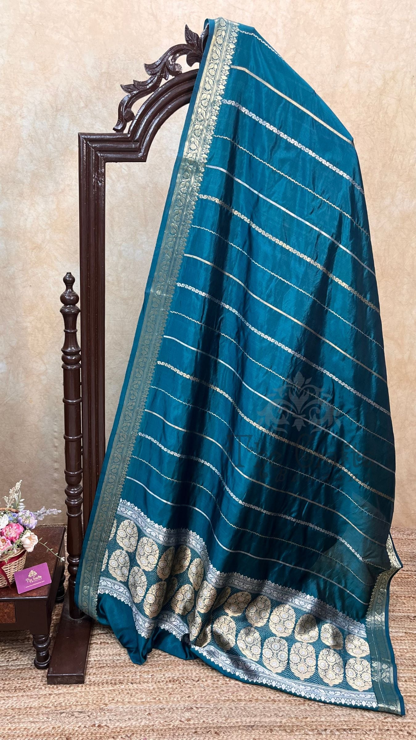 Pure Mango Silk Handloom Banarasi Saree