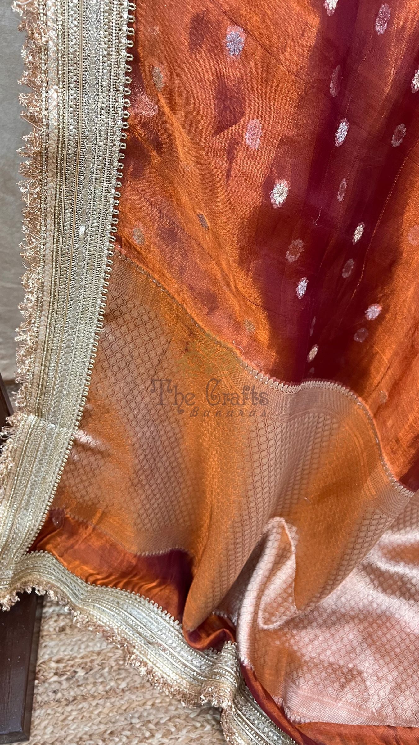 Pure Kora Tissue Silk Banarasi Saree