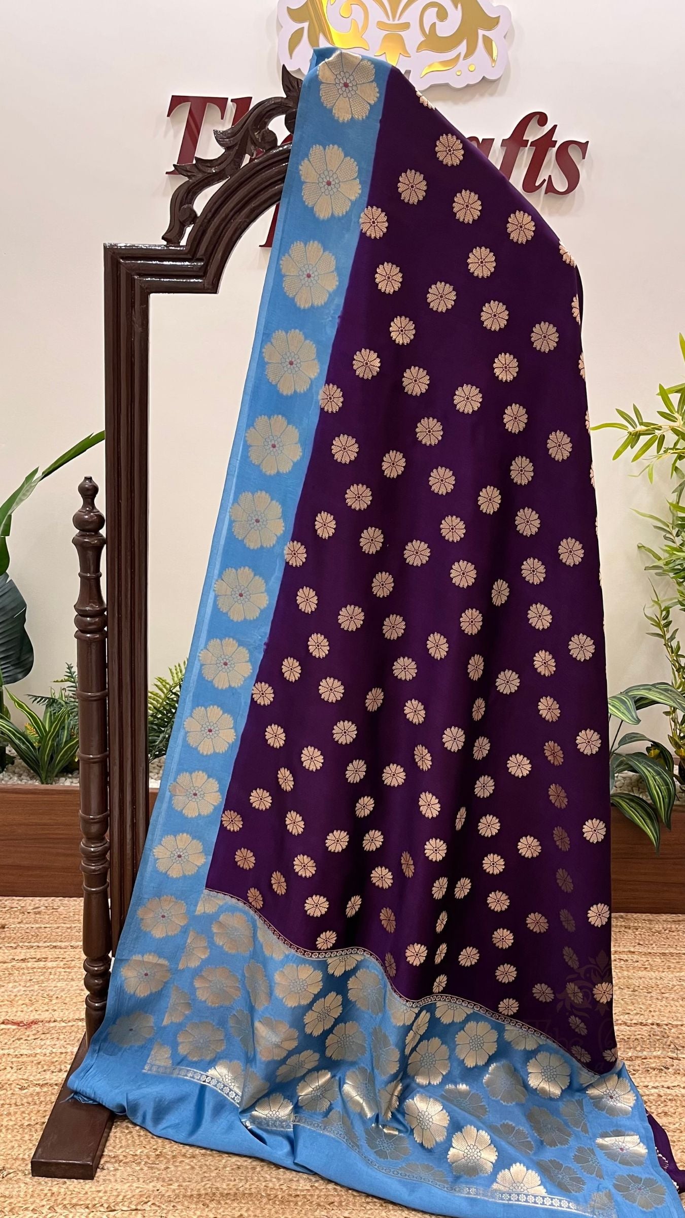 Pure Mango Silk Banarasi Saree