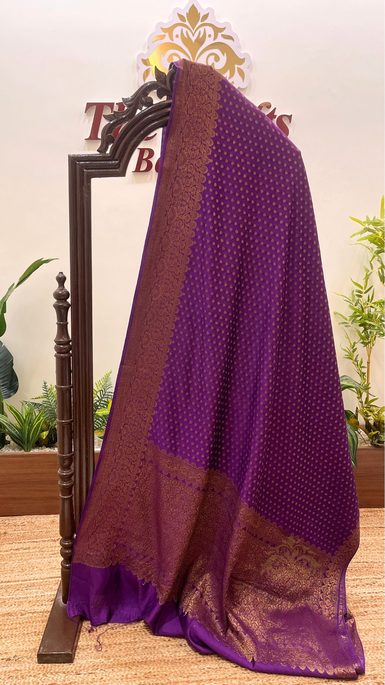 Pure Chiniya Silk Banarasi Saree