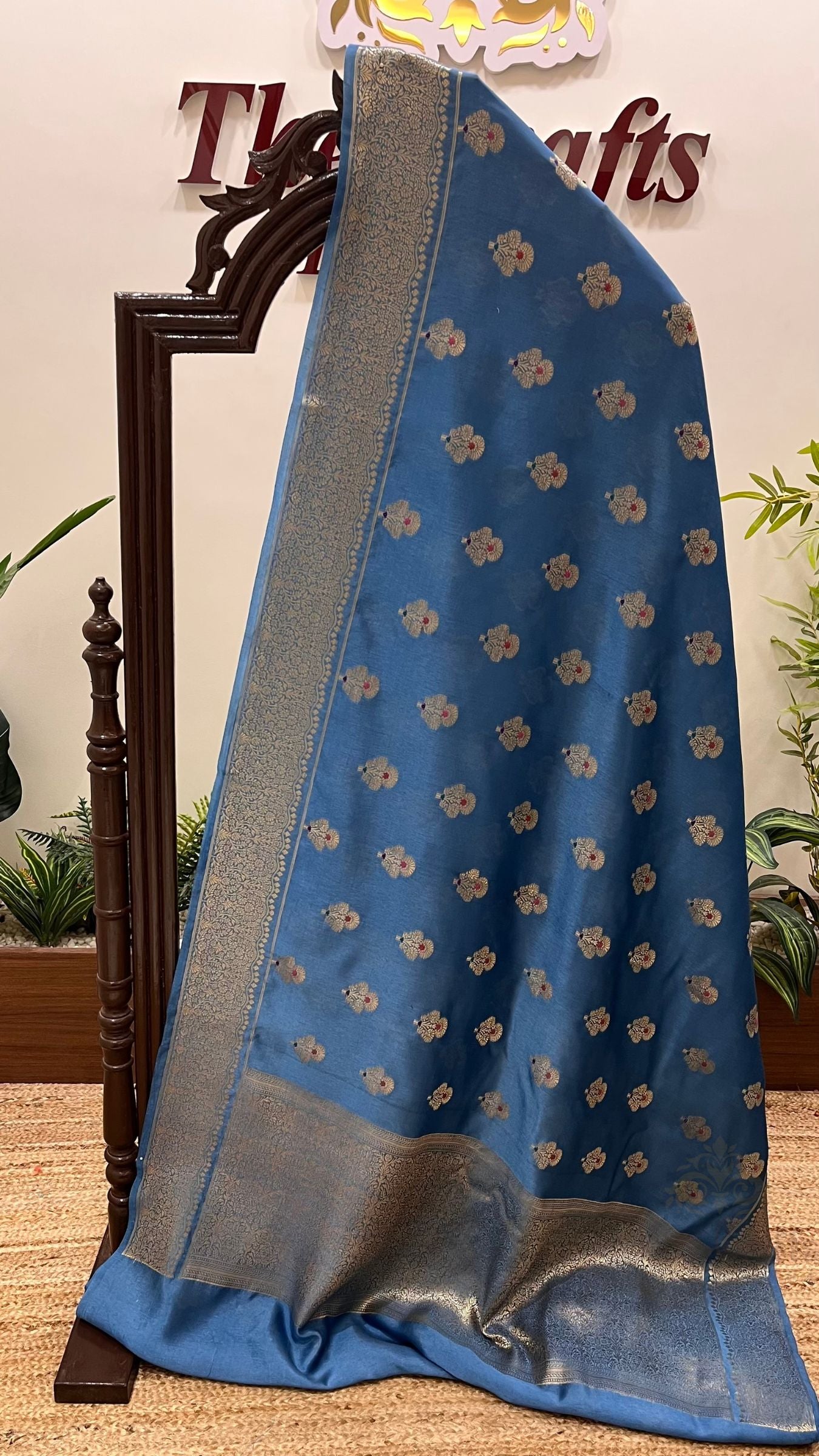 Pure Mango Silk Banarasi Saree