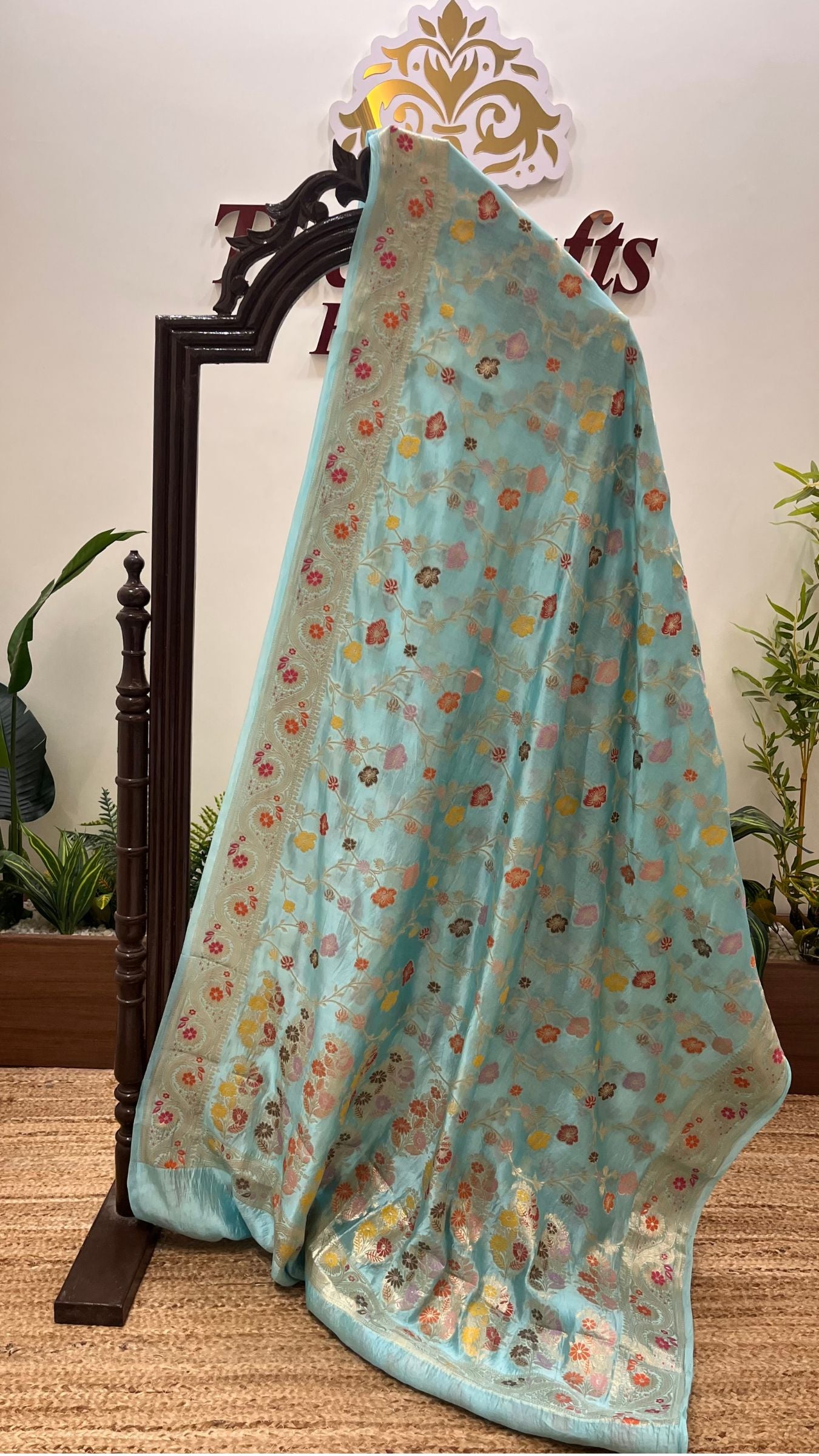 Pure Mango Silk Banarasi Saree