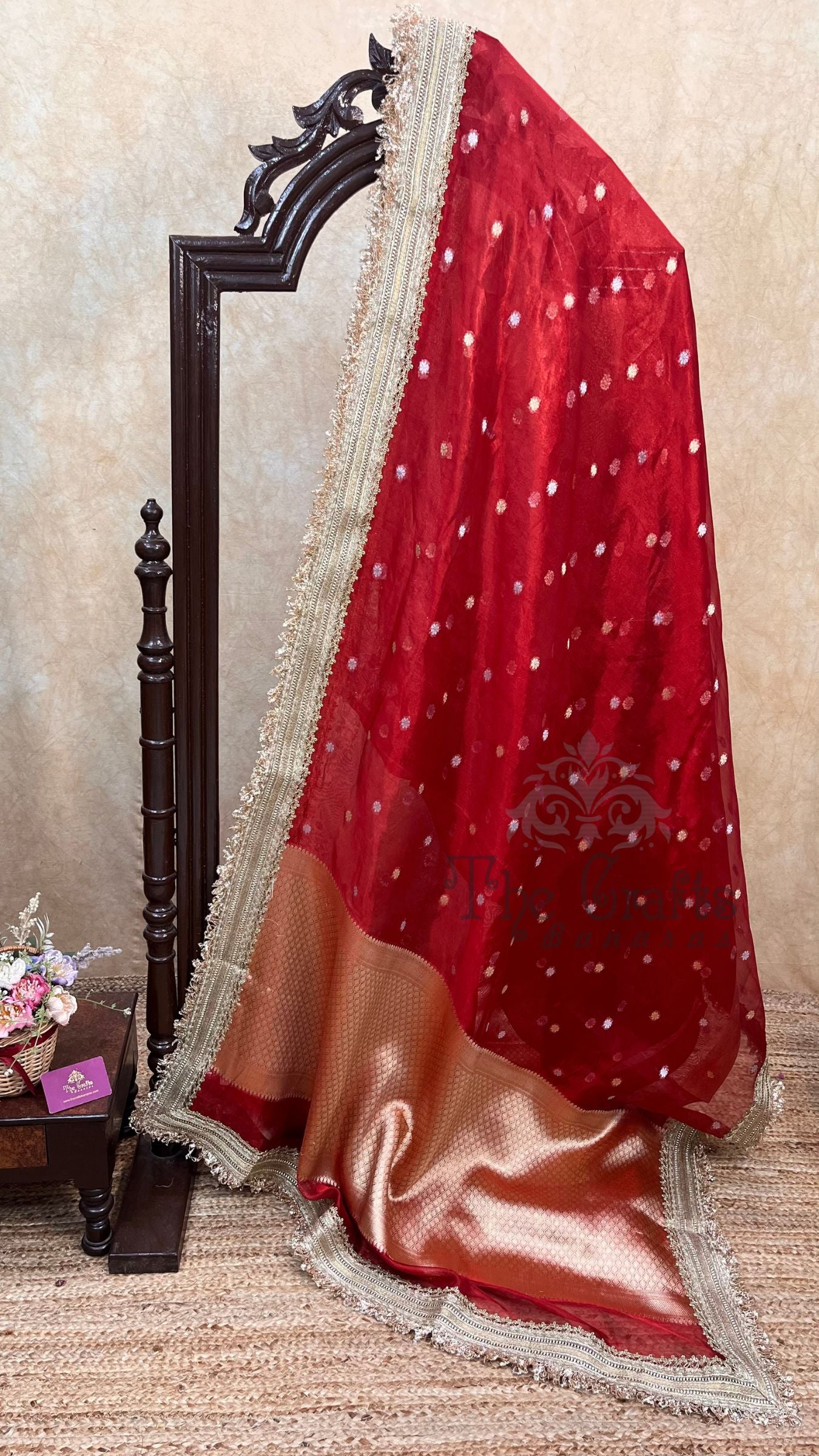 Pure Kora Tissue Silk Banarasi Saree