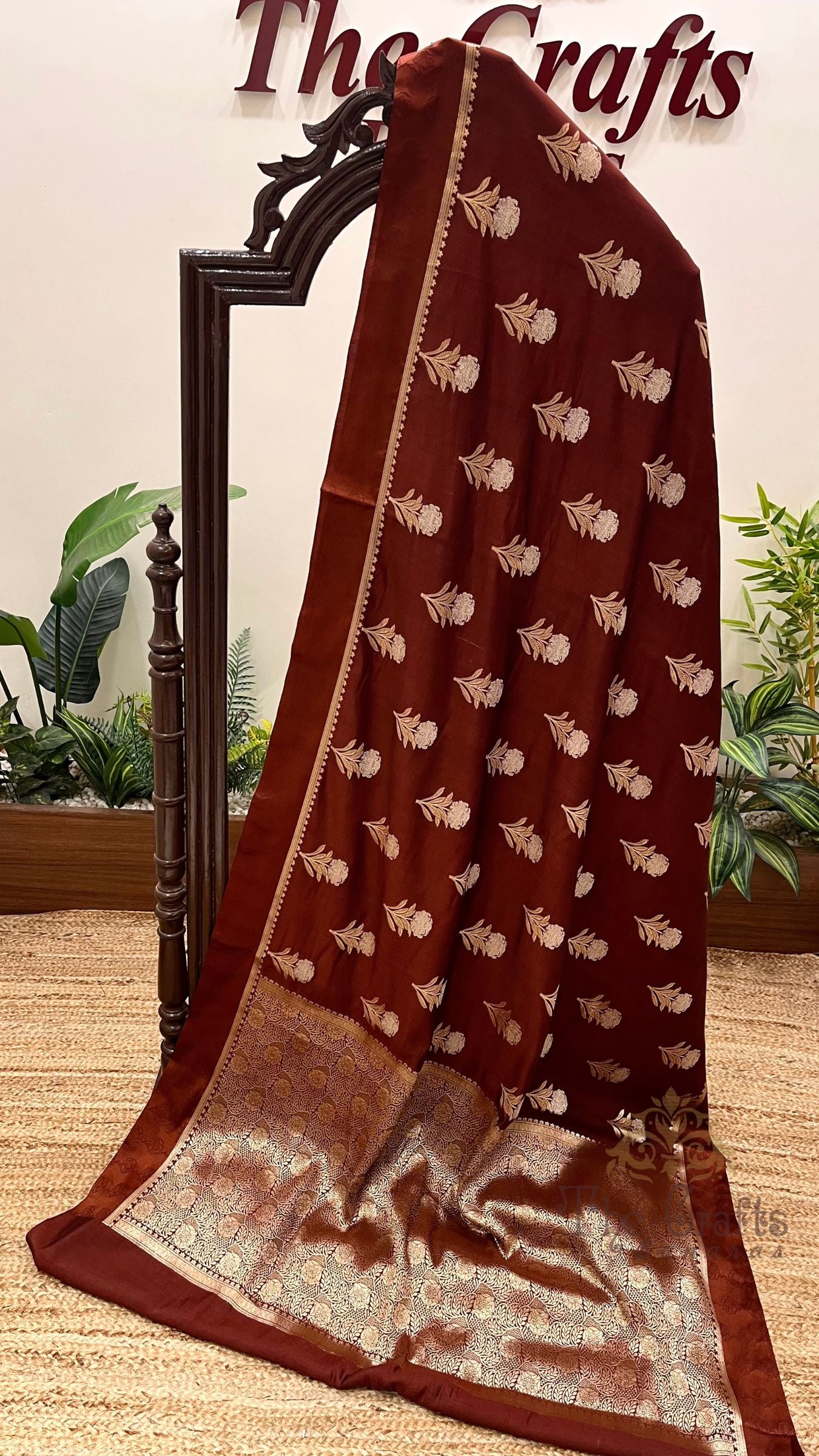 Pure Chiniya Silk Banarasi Saree