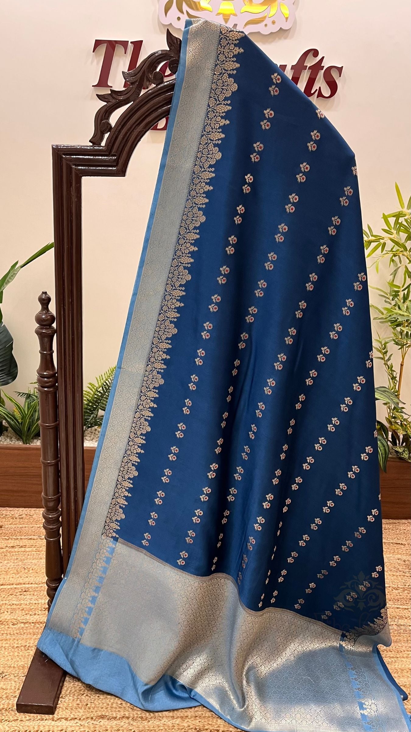 Pure Mango Silk Banarasi Saree