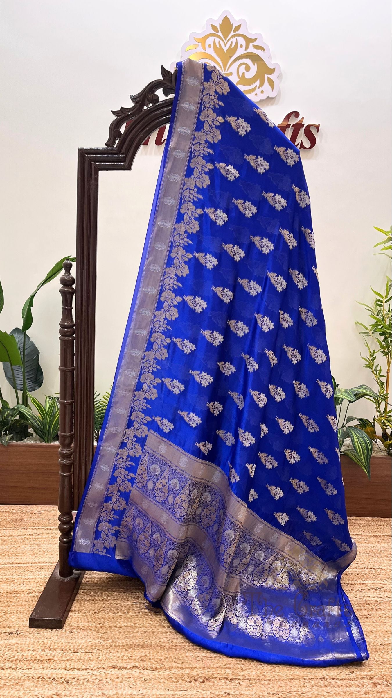 Pure Mango Silk Banarasi Saree