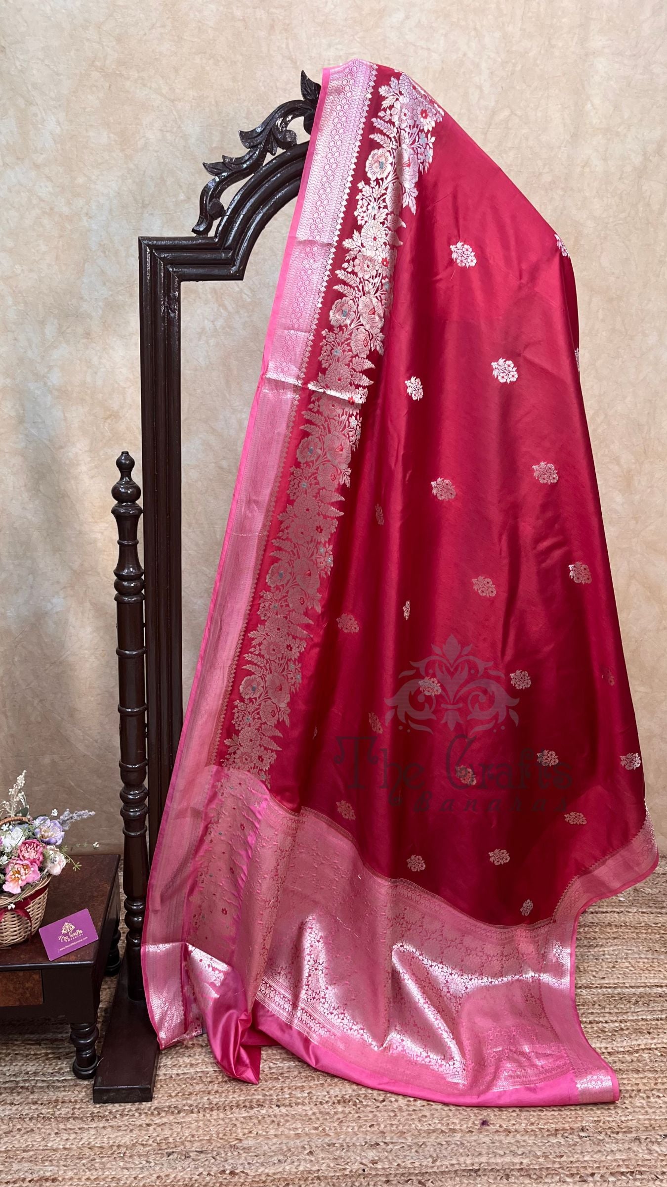 Pure Chiniya Silk Banarasi Saree