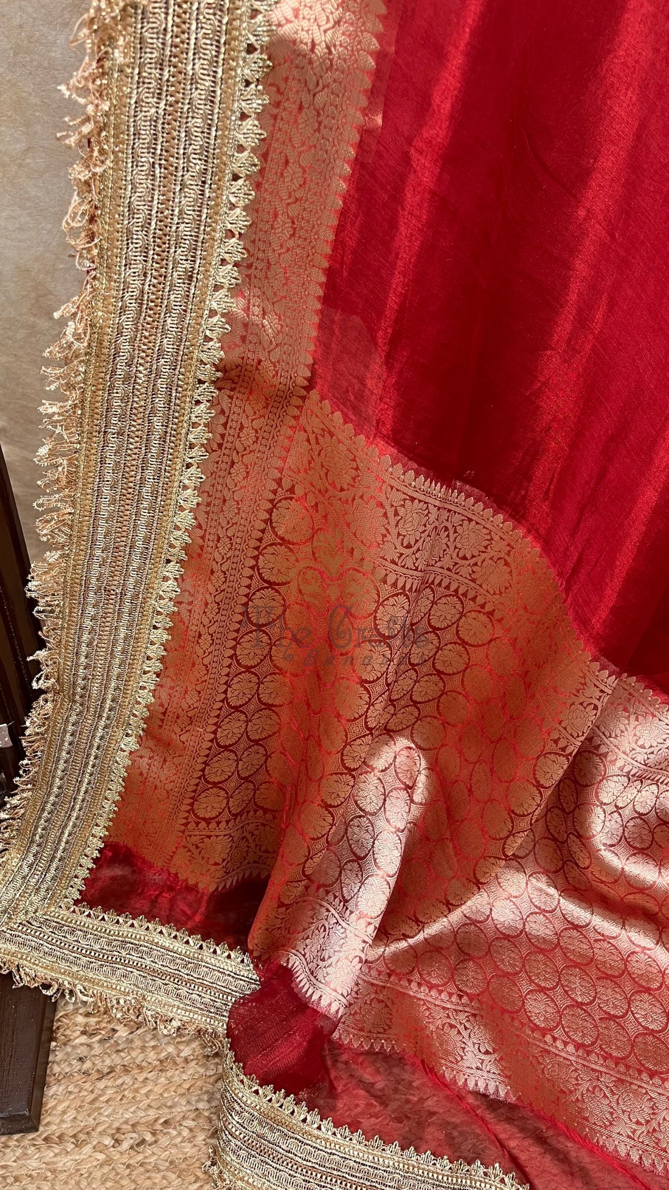 Pure Kora Tissue Silk Banarasi Saree