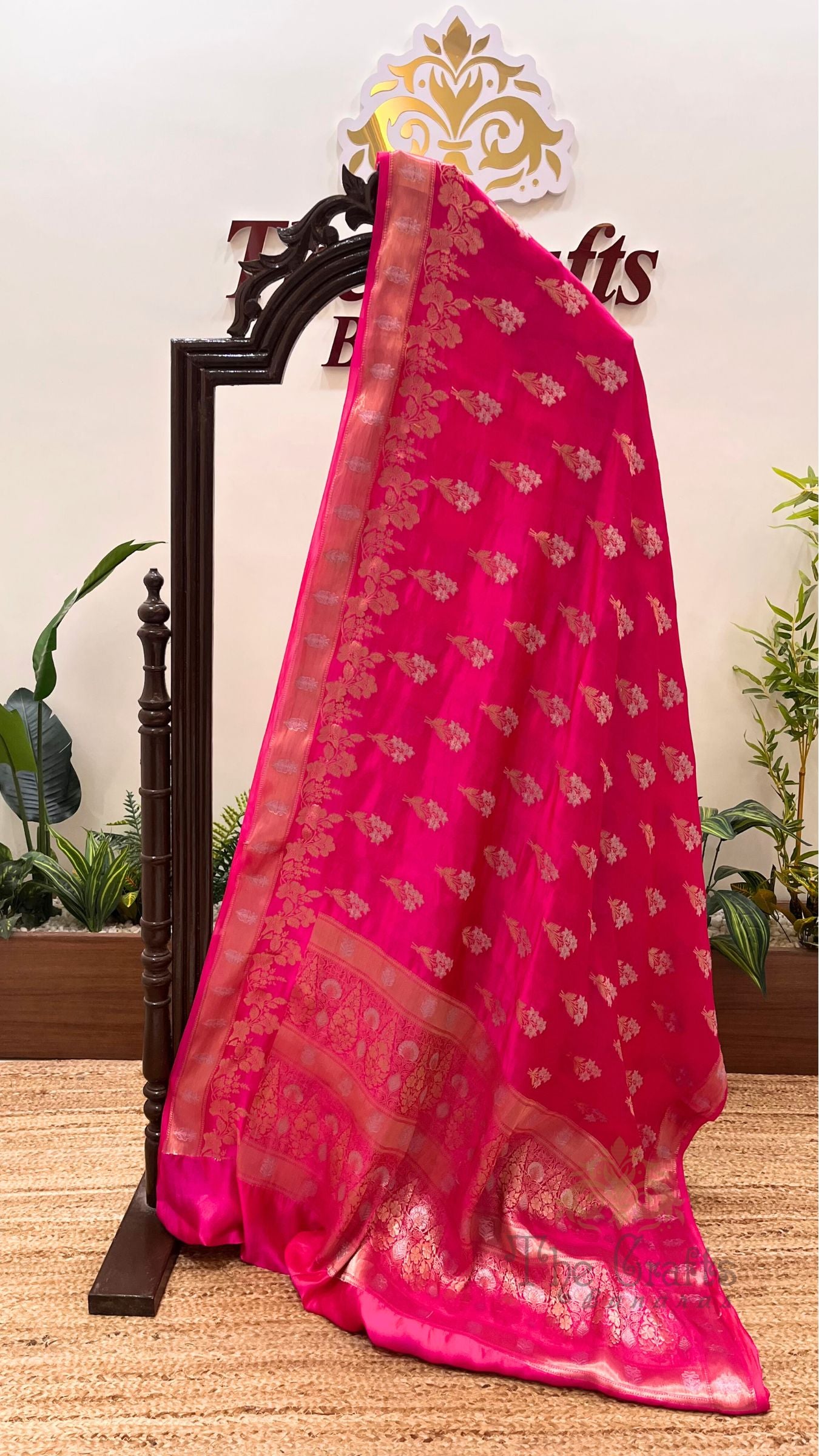 Pure Mango Silk Banarasi Saree