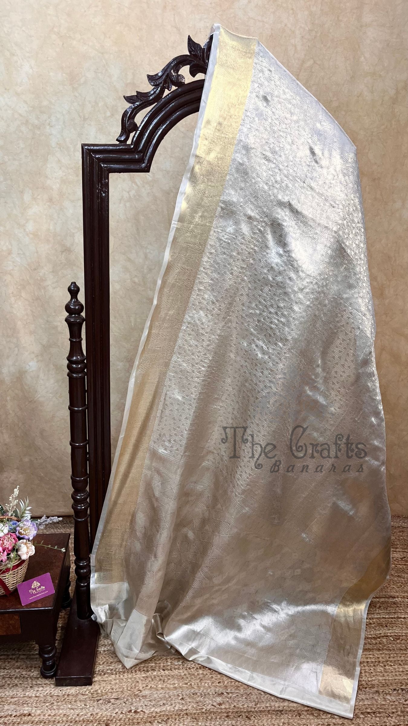 Pure Tissue Silk Brocade Banarasi Saree