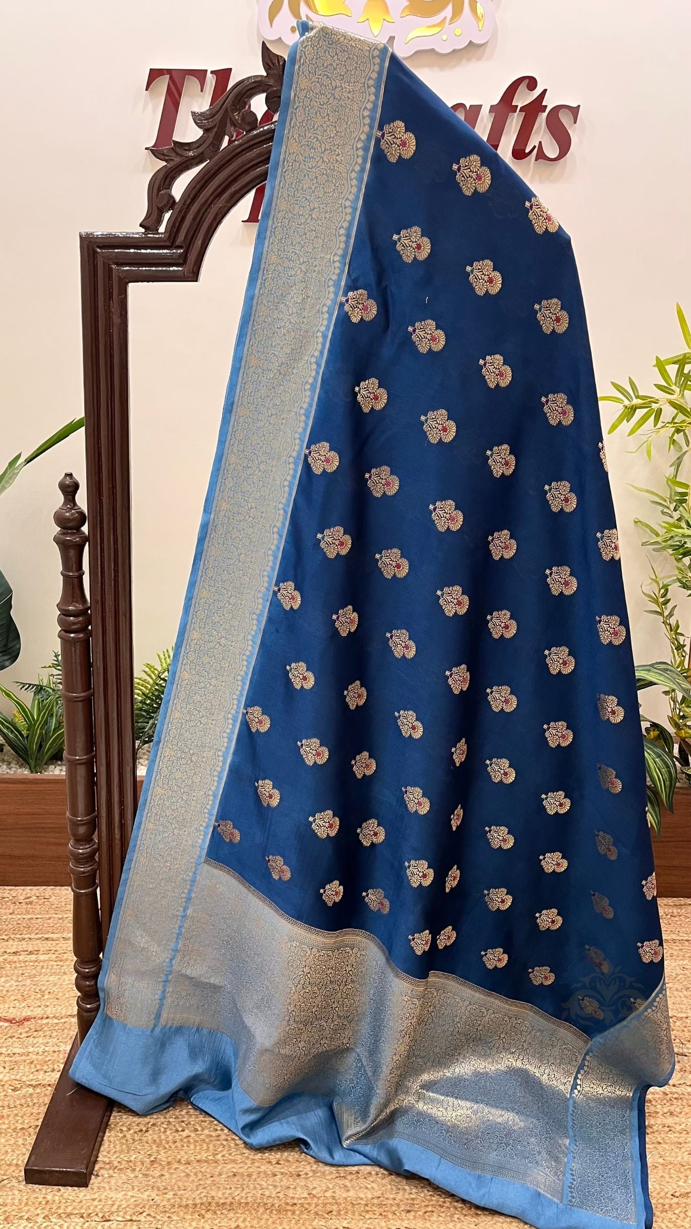 Pure Mango Silk Banarasi Saree