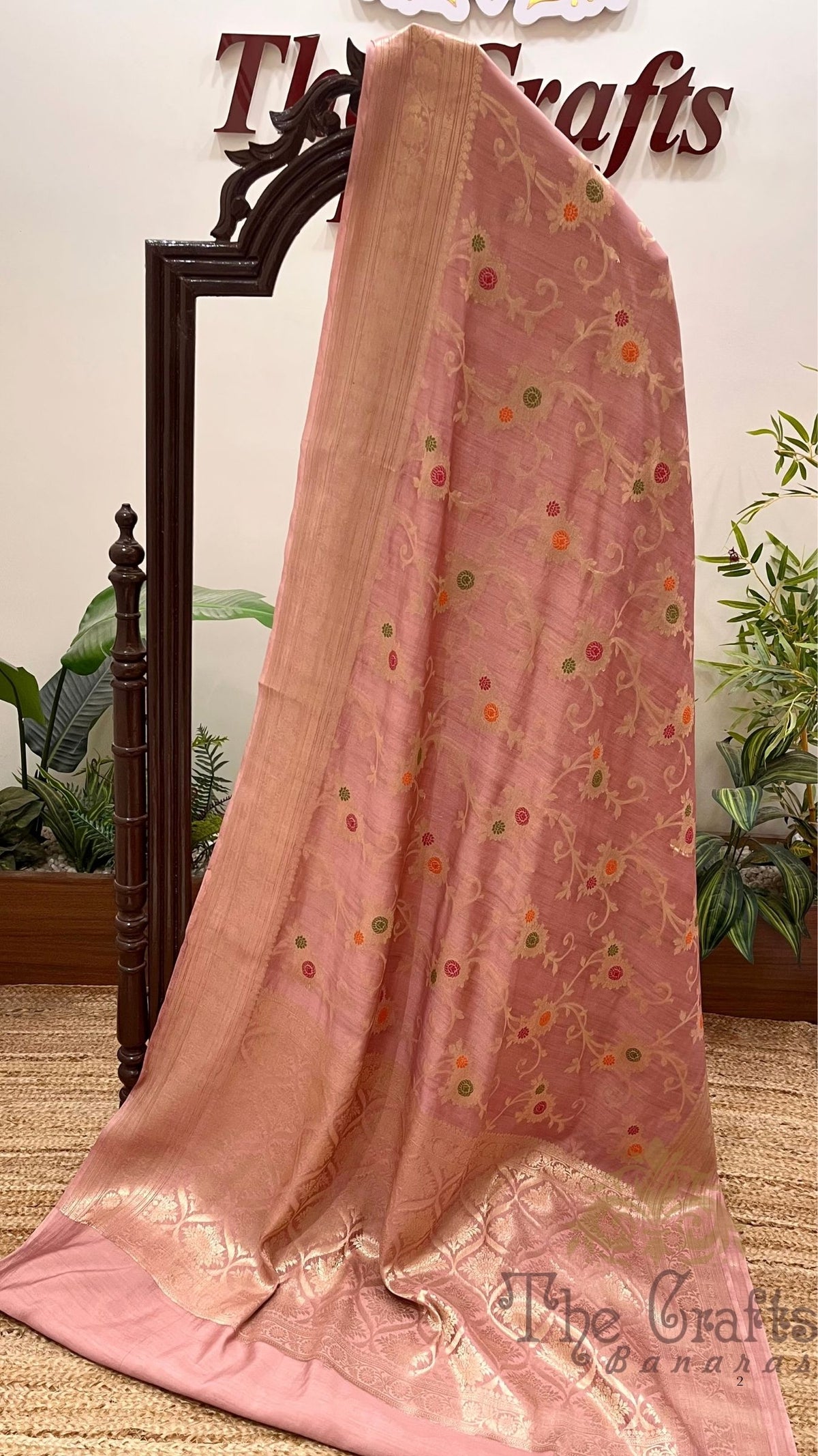Pure Chiniya Silk Banarasi Saree