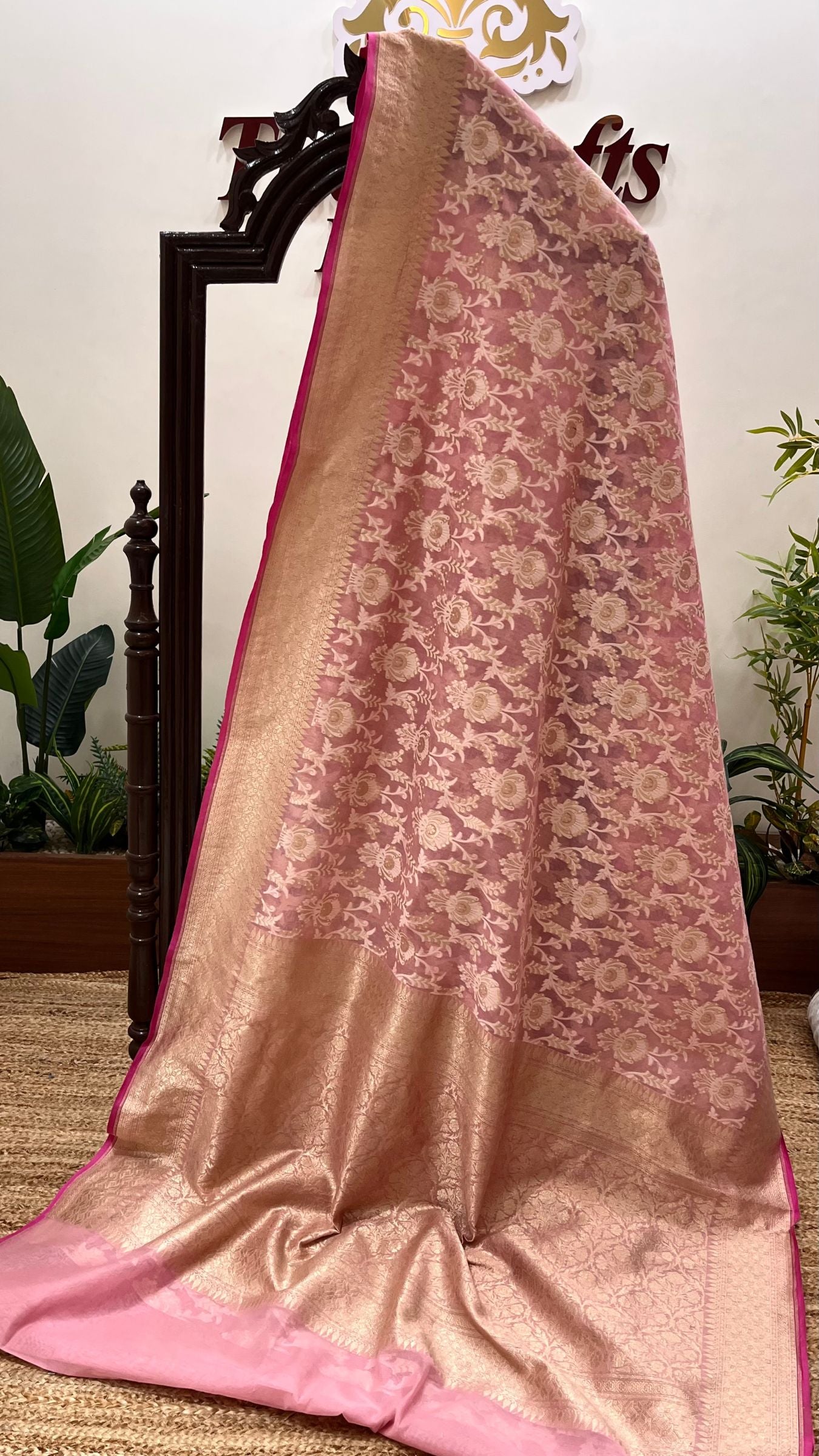 Pure Cotton Patola Banarasi Handloom Saree