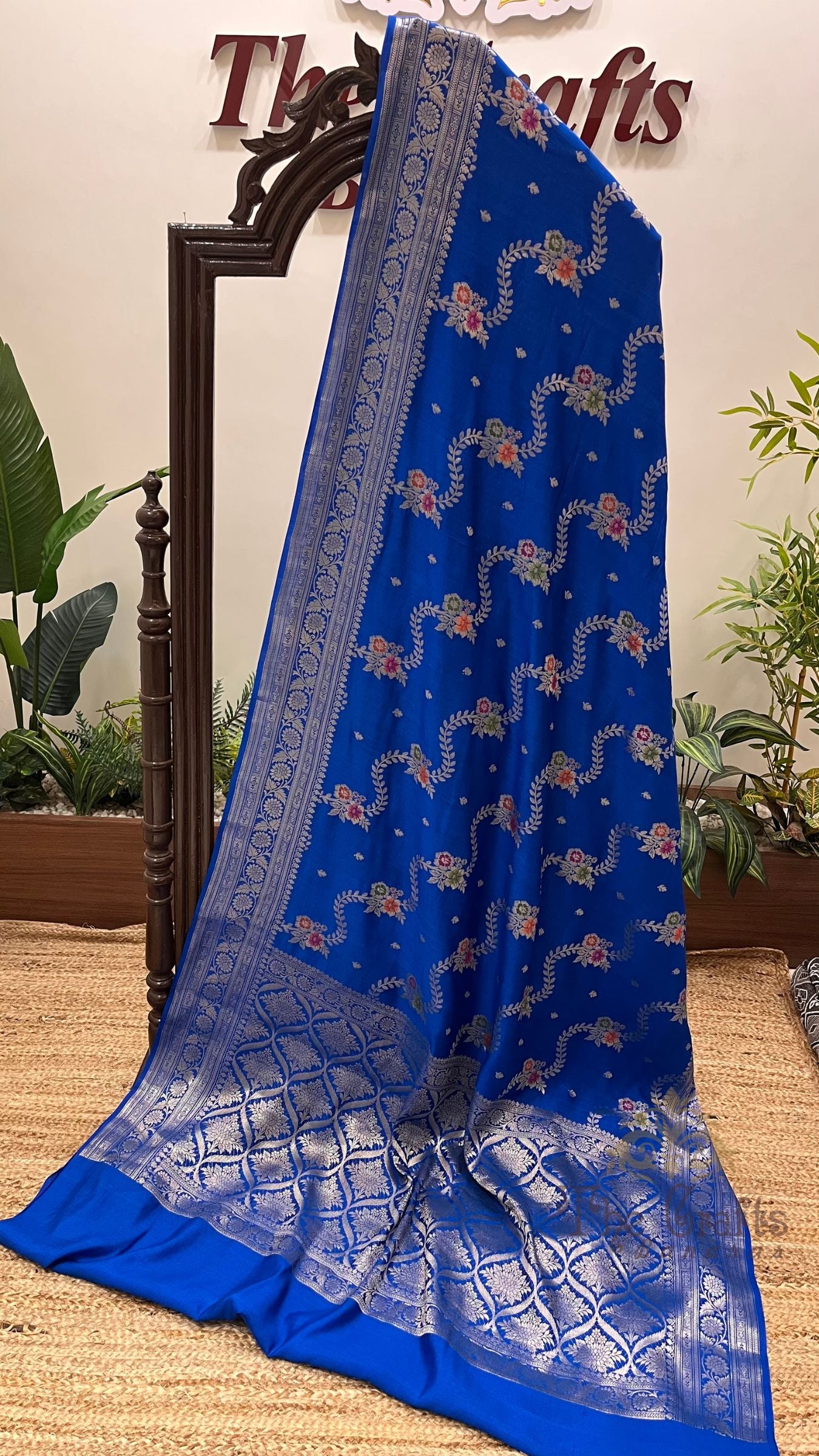 Pure Chiniya Silk Banarasi Saree