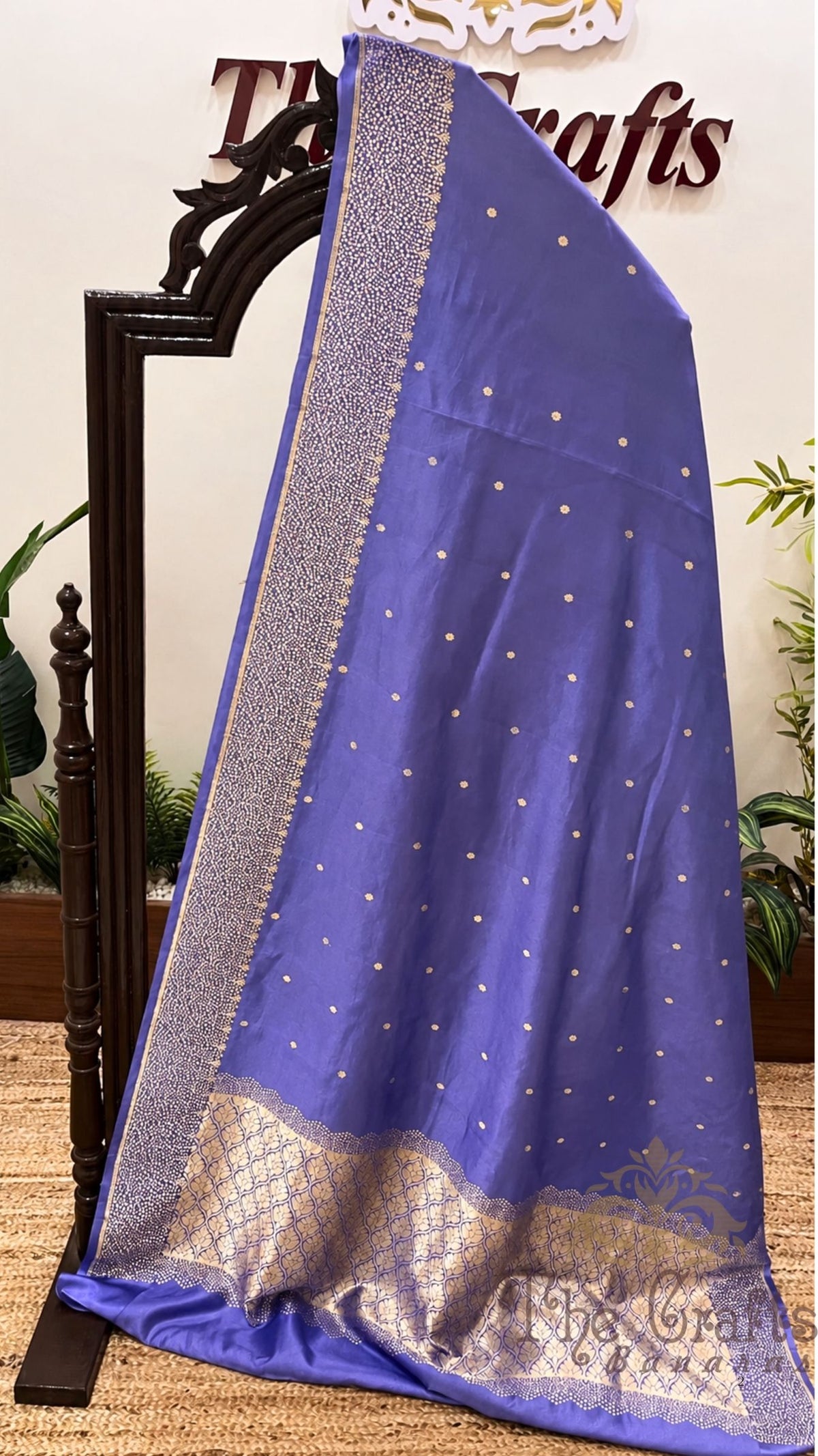 Pure Mango Silk Handloom Banarasi Saree