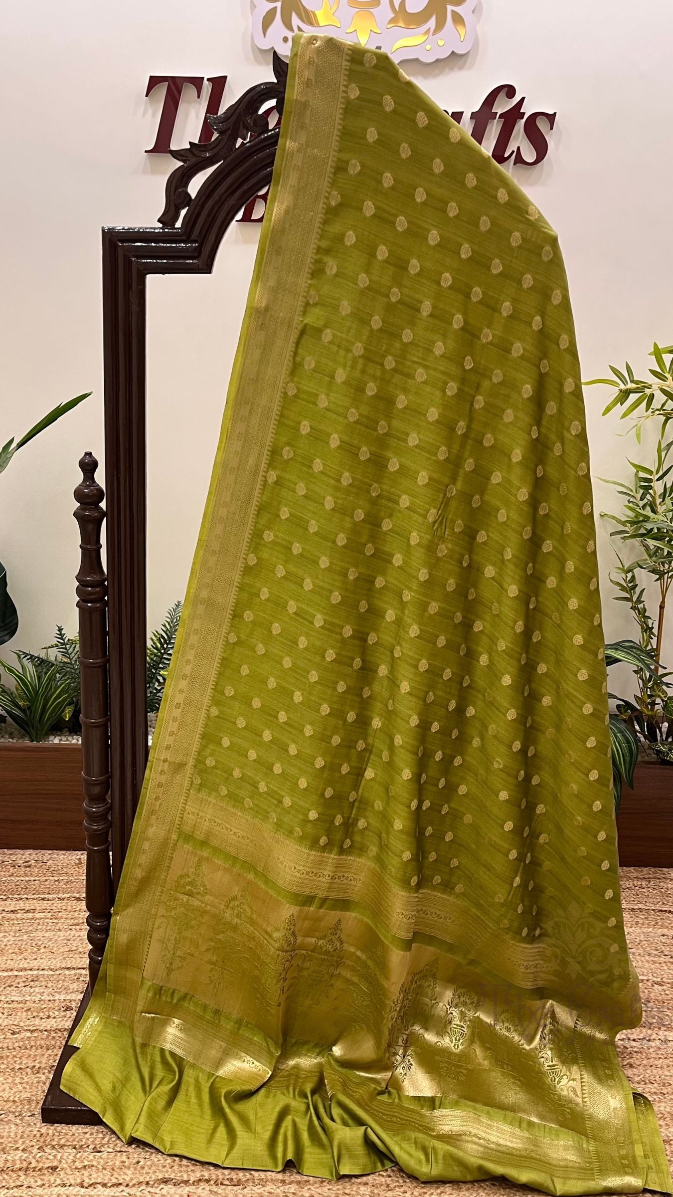 Pure Chiniya Silk Banarasi Saree