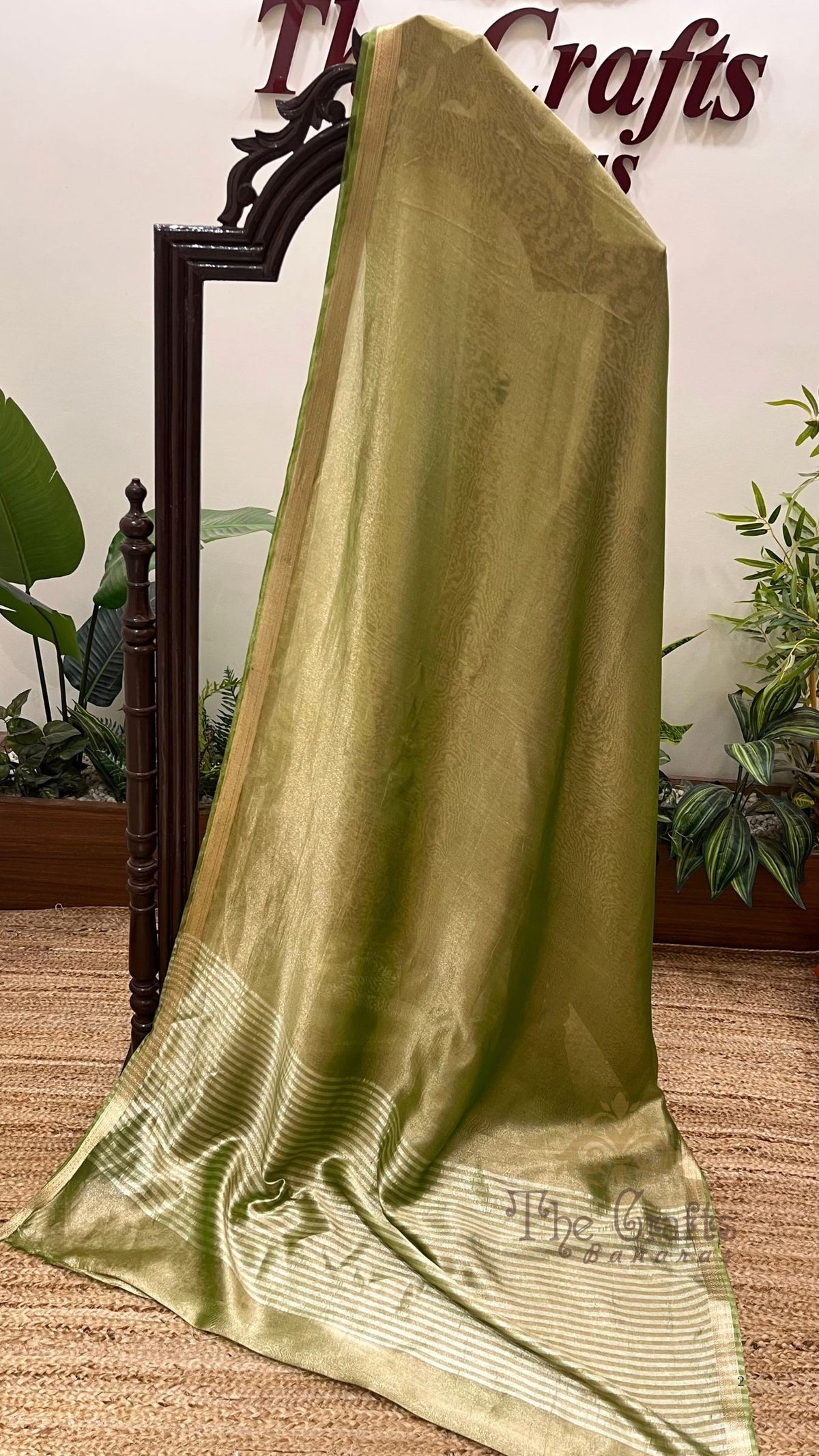 Pure Kora Tissue Silk Banarasi Saree