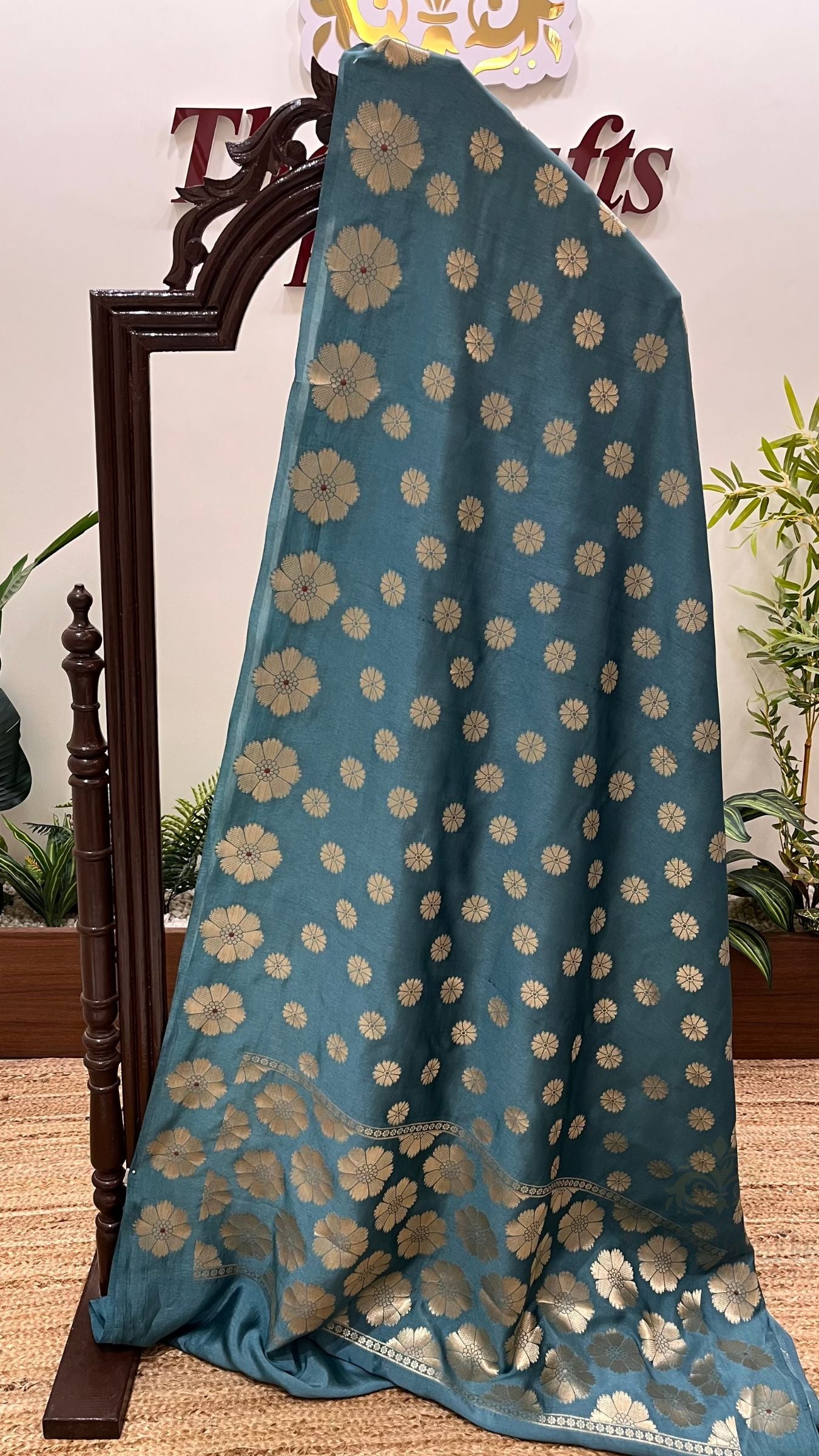 Pure Mango Silk Banarasi Saree