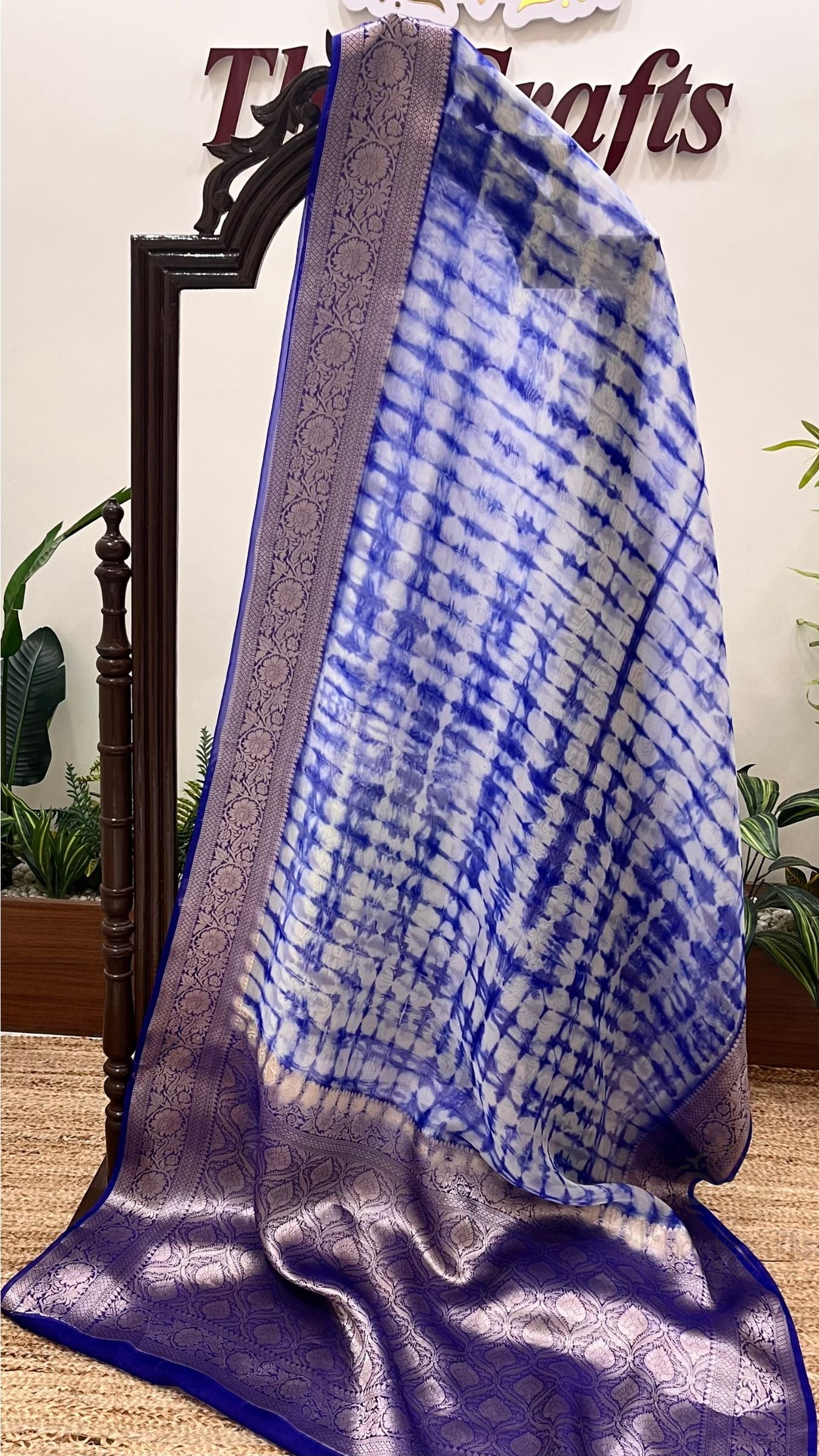 Pure Kora Silk Banarasi Saree
