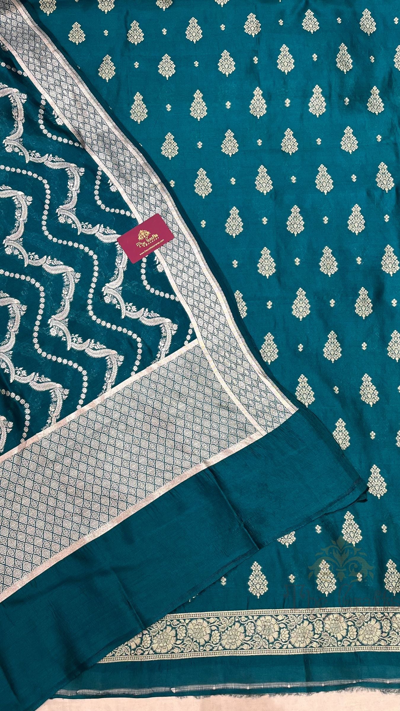 Pure Chiniya Silk Banarasi Dress Material