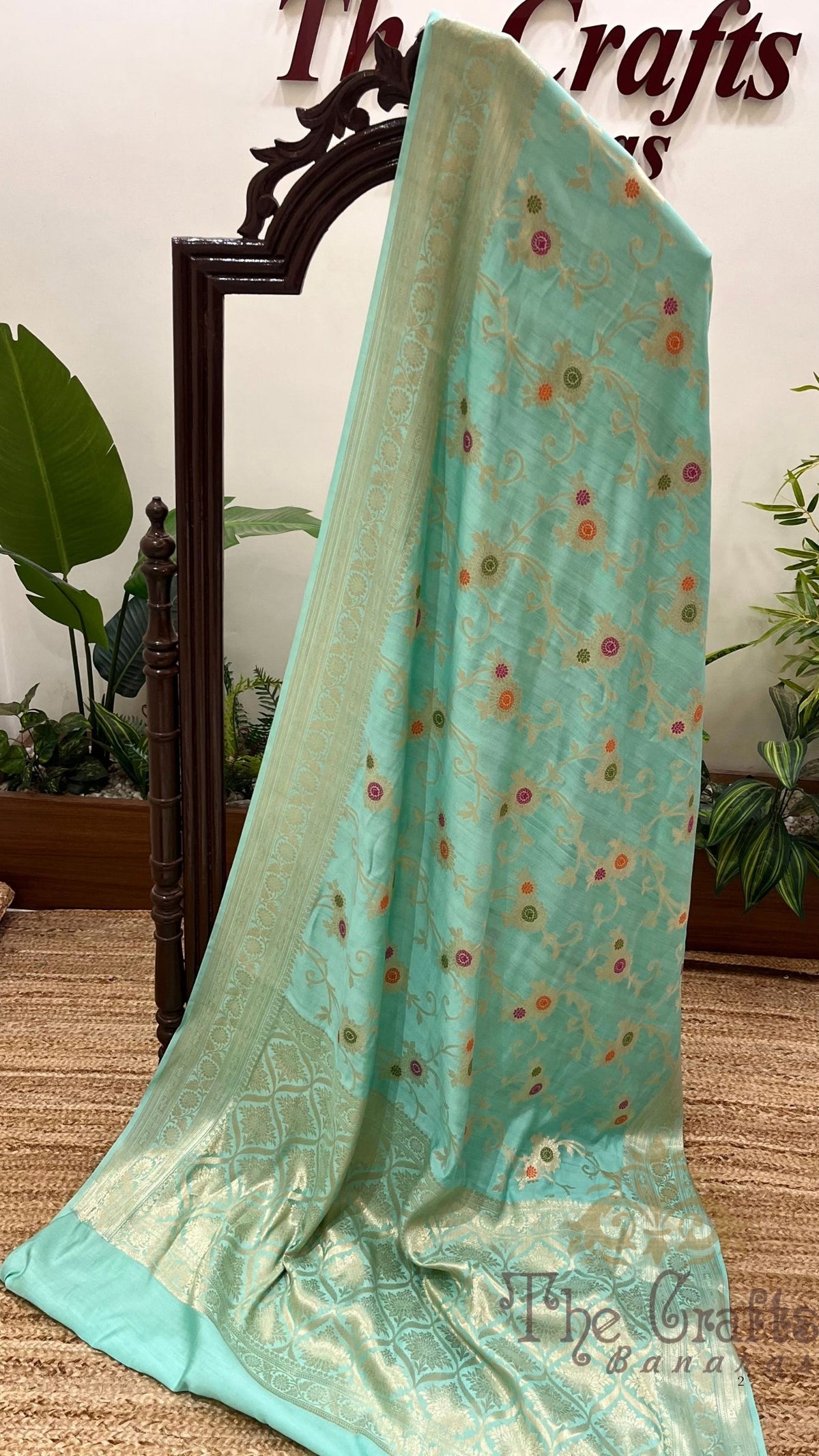 Pure Chiniya Silk Banarasi Saree