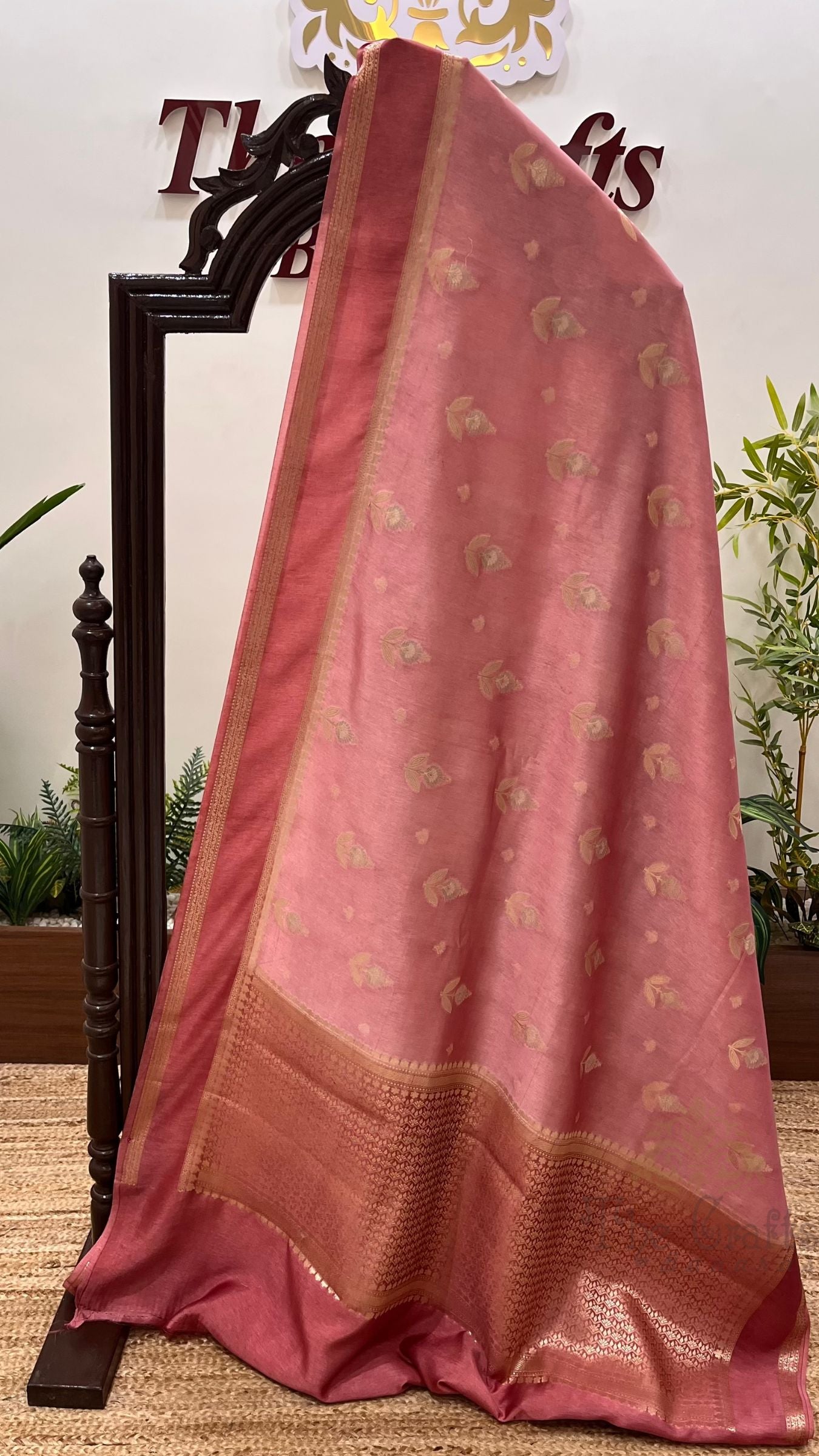 Pure Dupion Silk Banarasi Saree