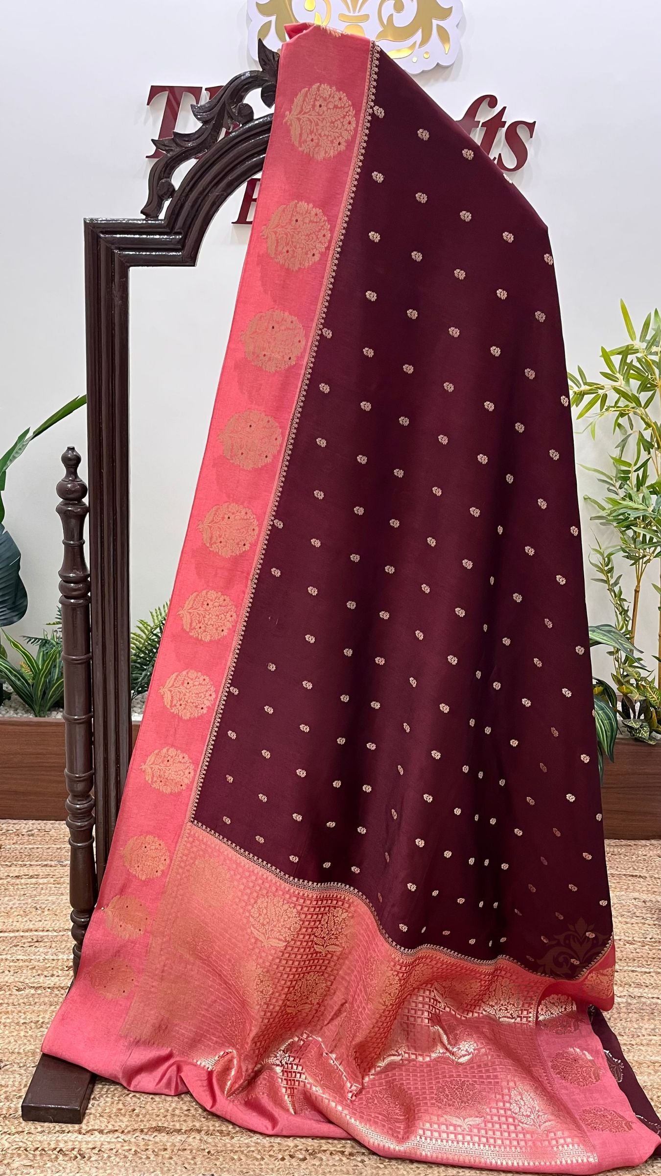 Pure Mango Silk Banarasi Saree
