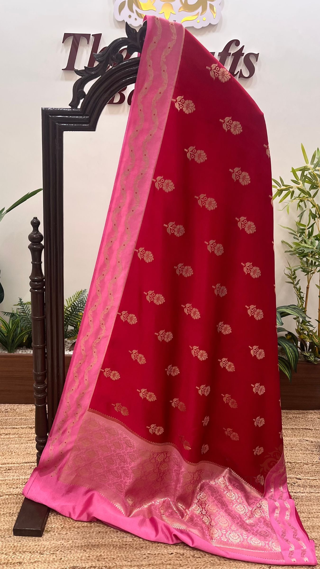 Pure Mango Silk Banarasi Saree