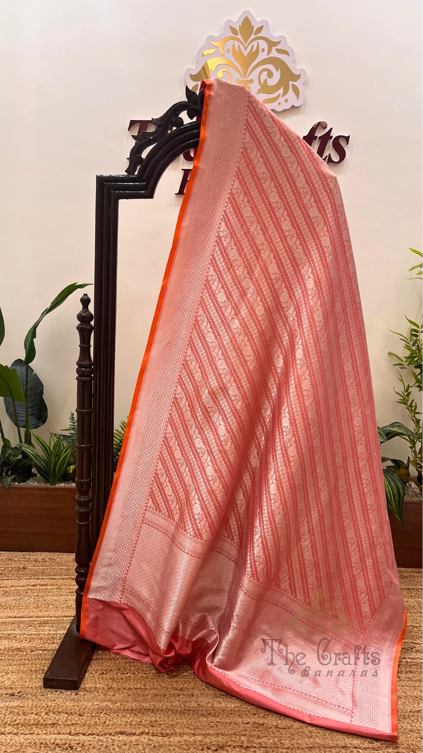 Pure Katan Silk Handloom Banarasi Saree - Kadhua Tanchui Brocade