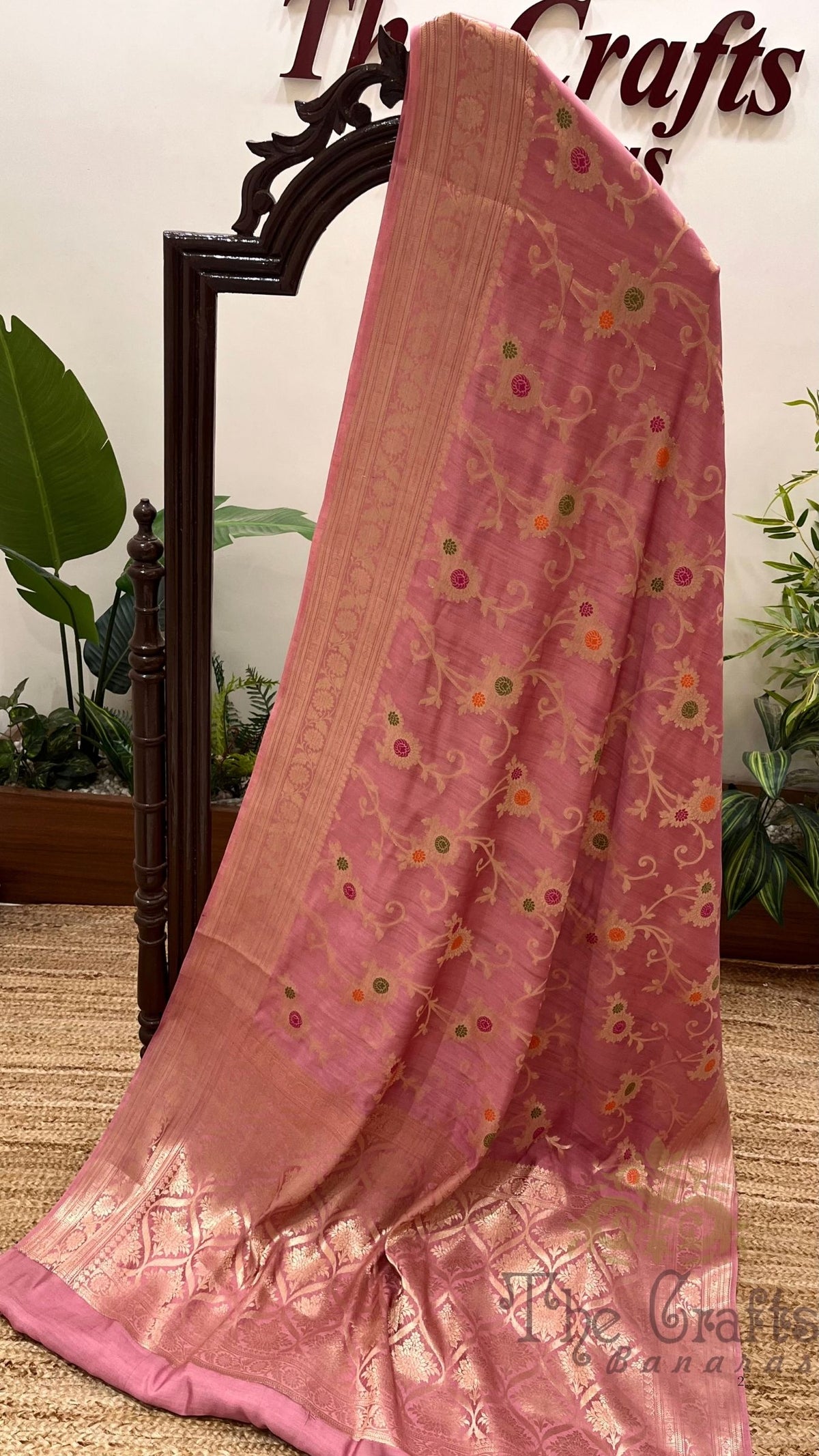 Pure Chiniya Silk Banarasi Saree