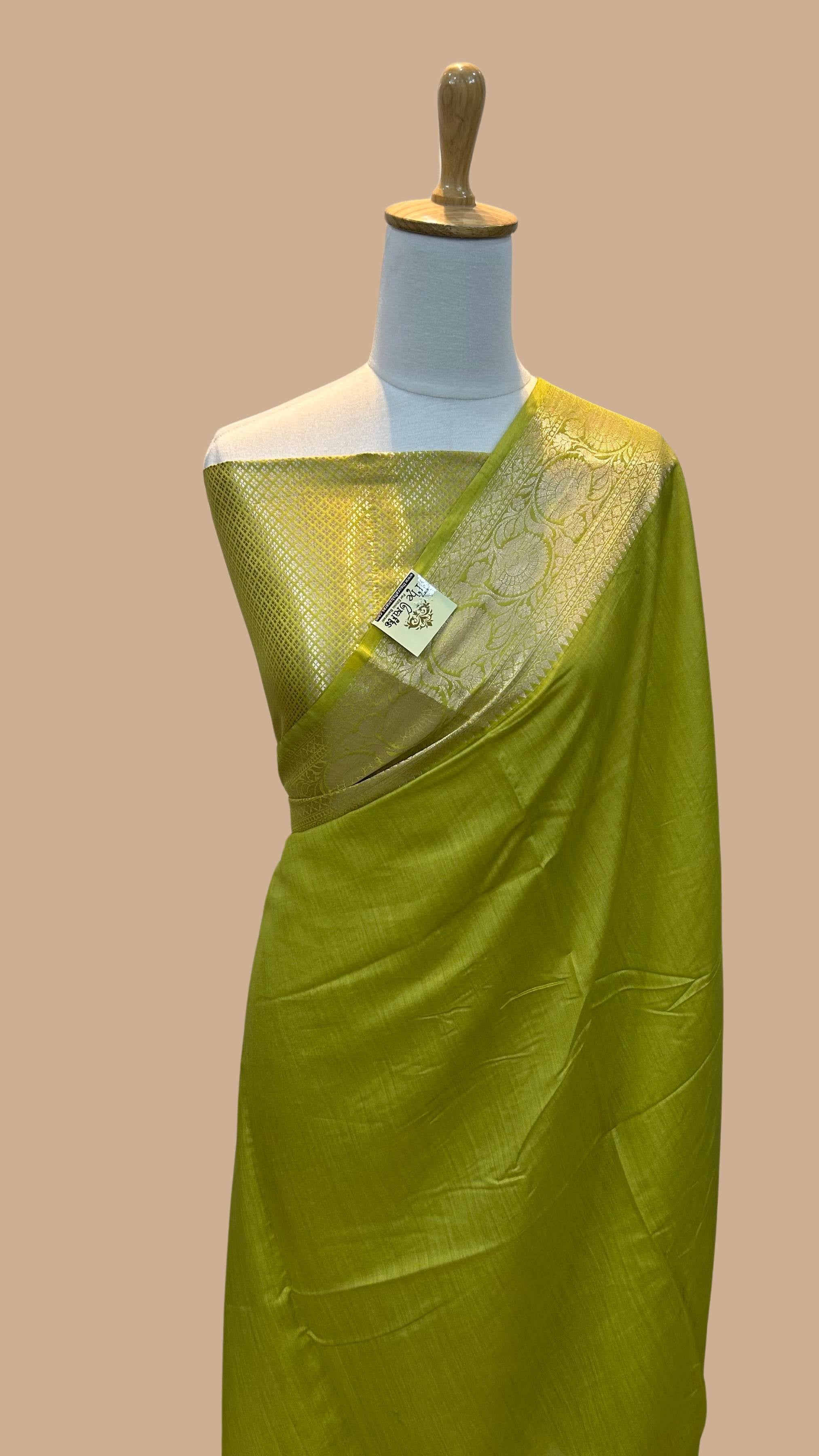 Pure Chiniya Silk Banarasi Saree