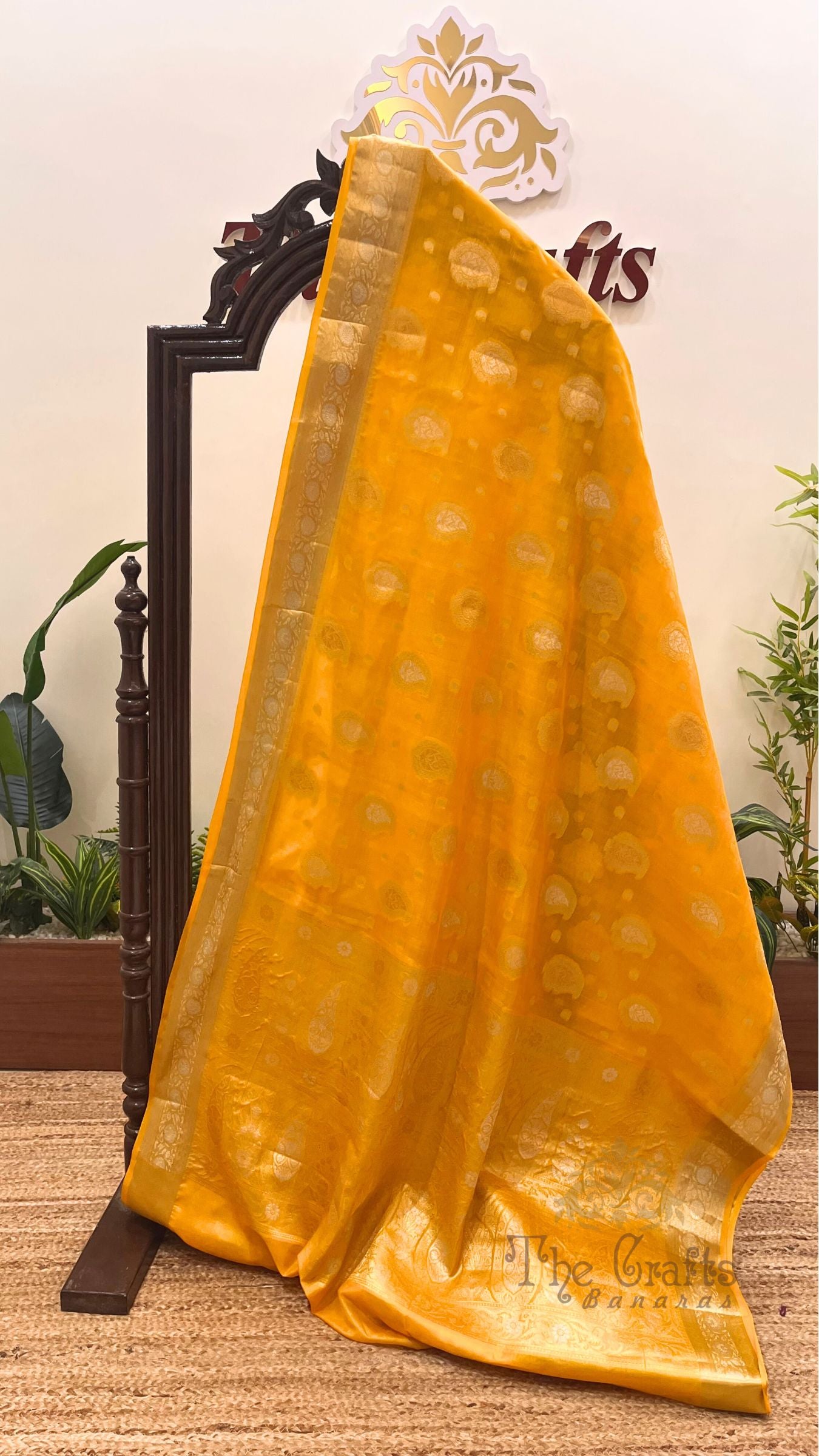 Pure Tussar Silk Banarasi Saree