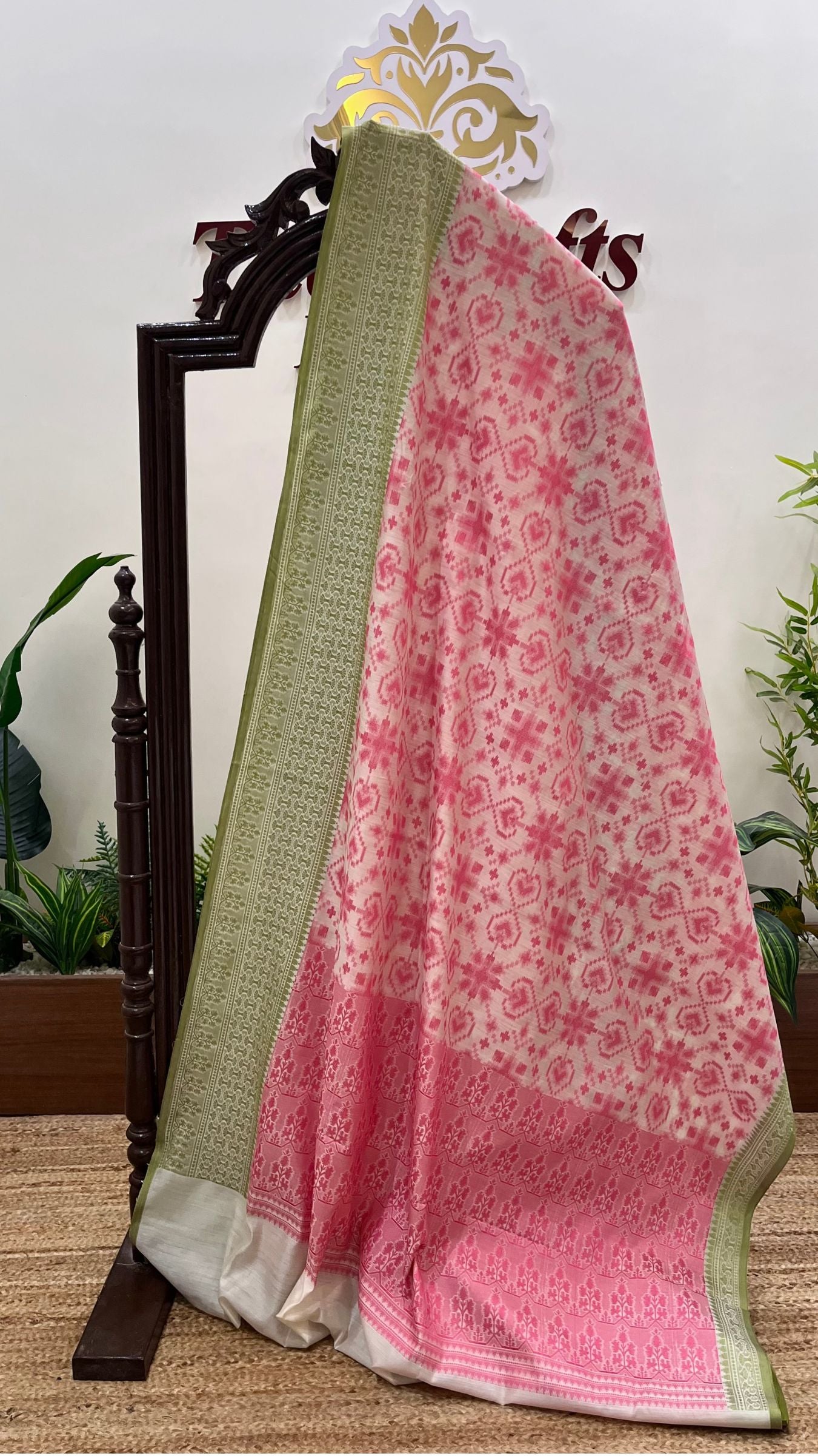 Pure Chiniya Silk Banarasi Saree