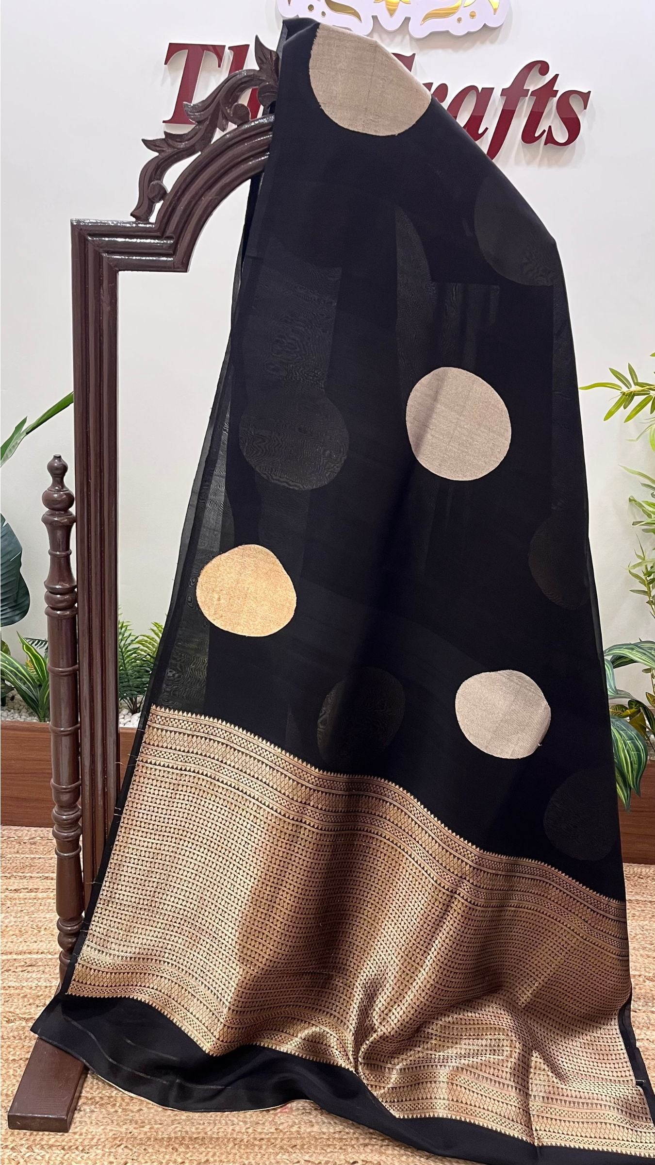 Pure Kora Silk Handloom Banarasi Saree