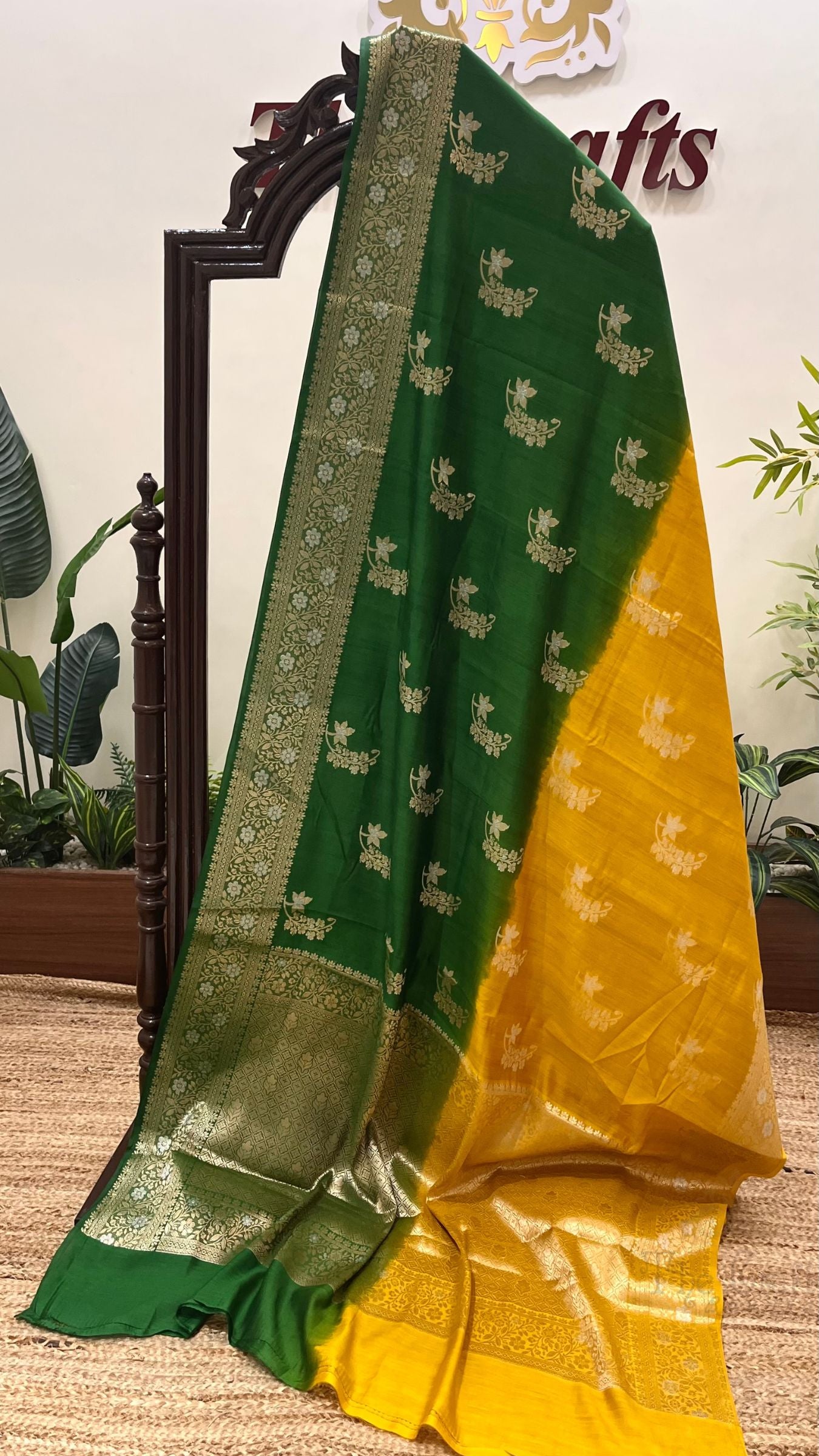 Pure Chiniya Silk Banarasi Saree