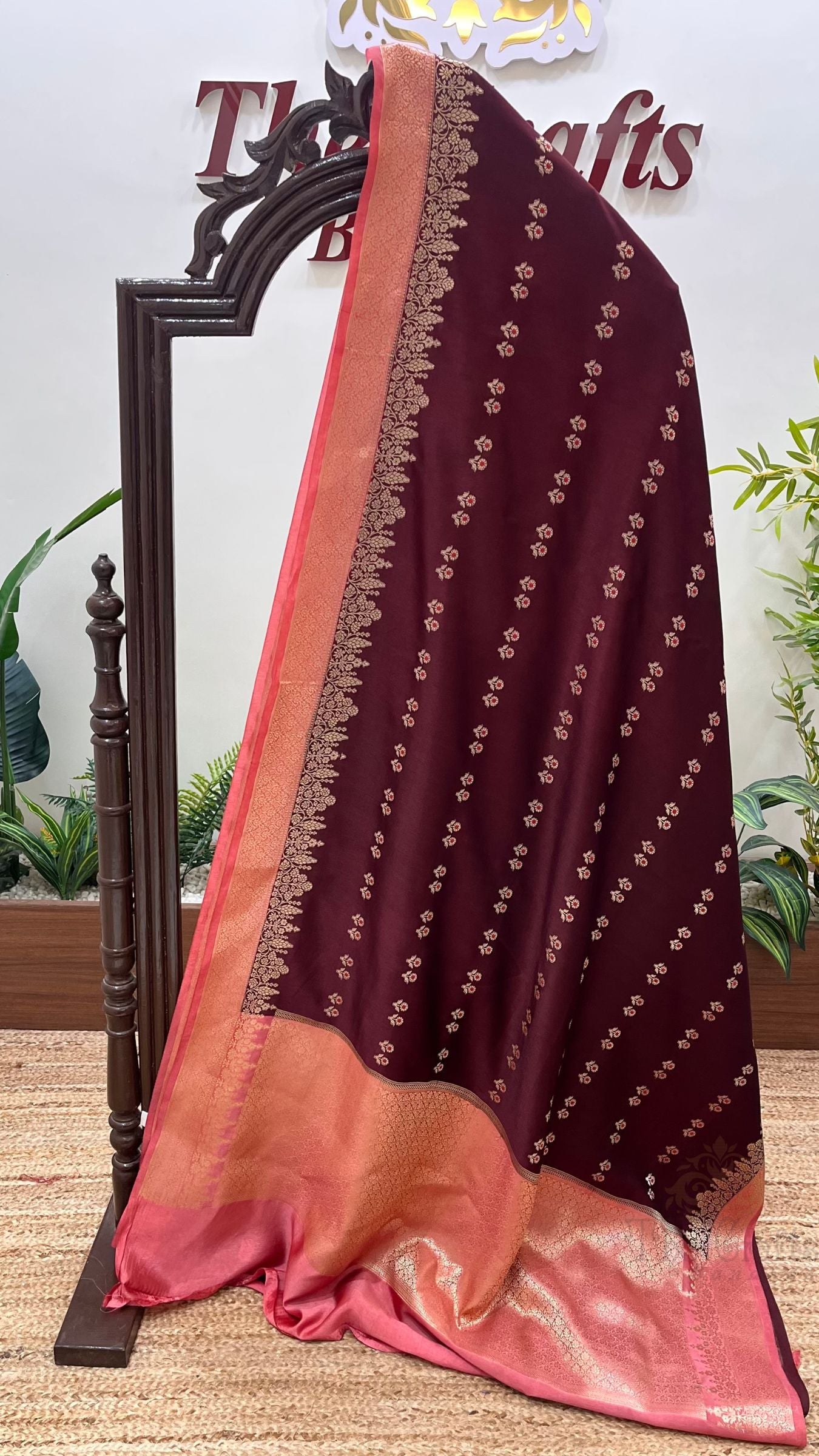 Pure Mango Silk Banarasi Saree
