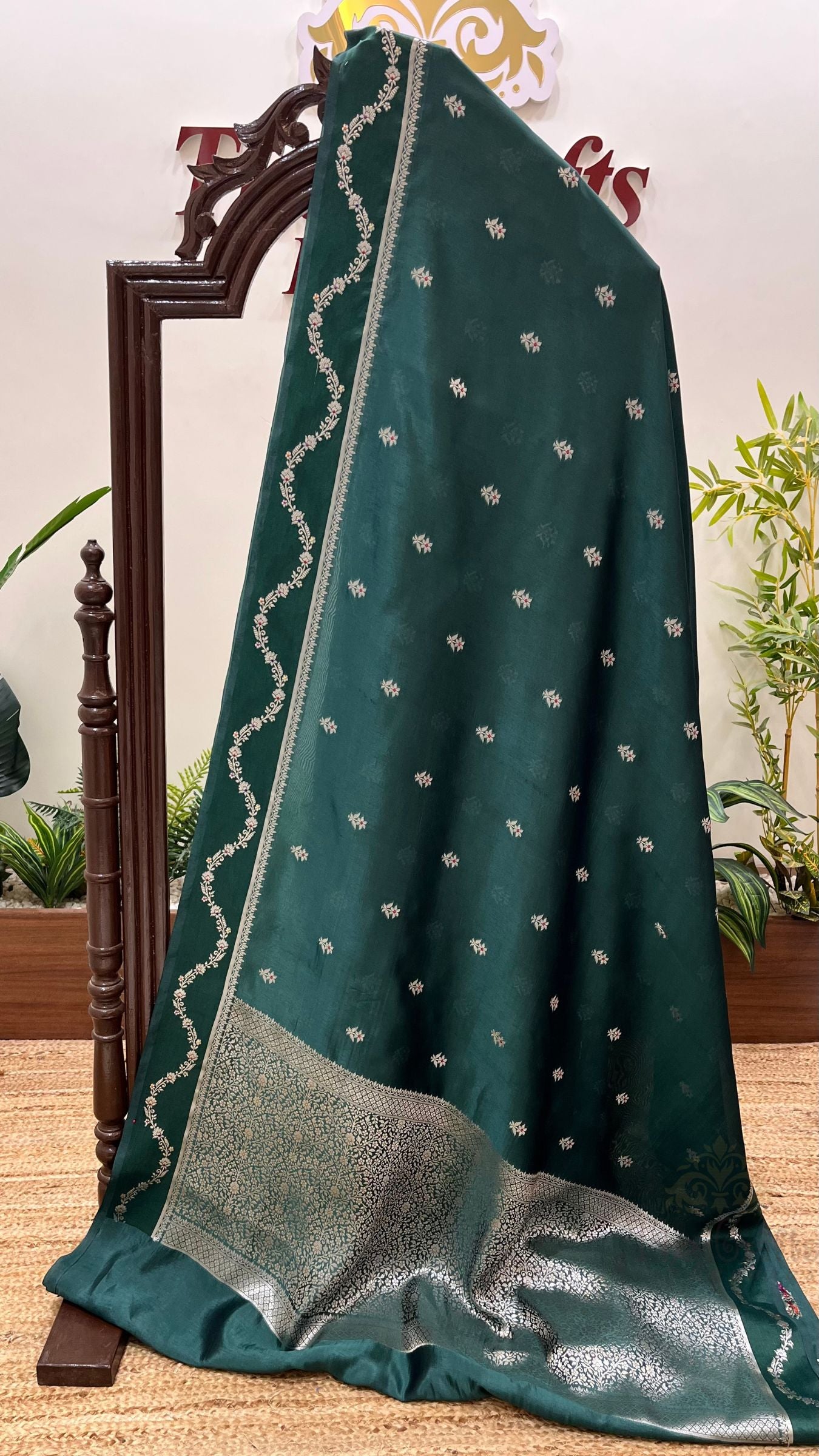 Pure Mango Silk Banarasi Saree