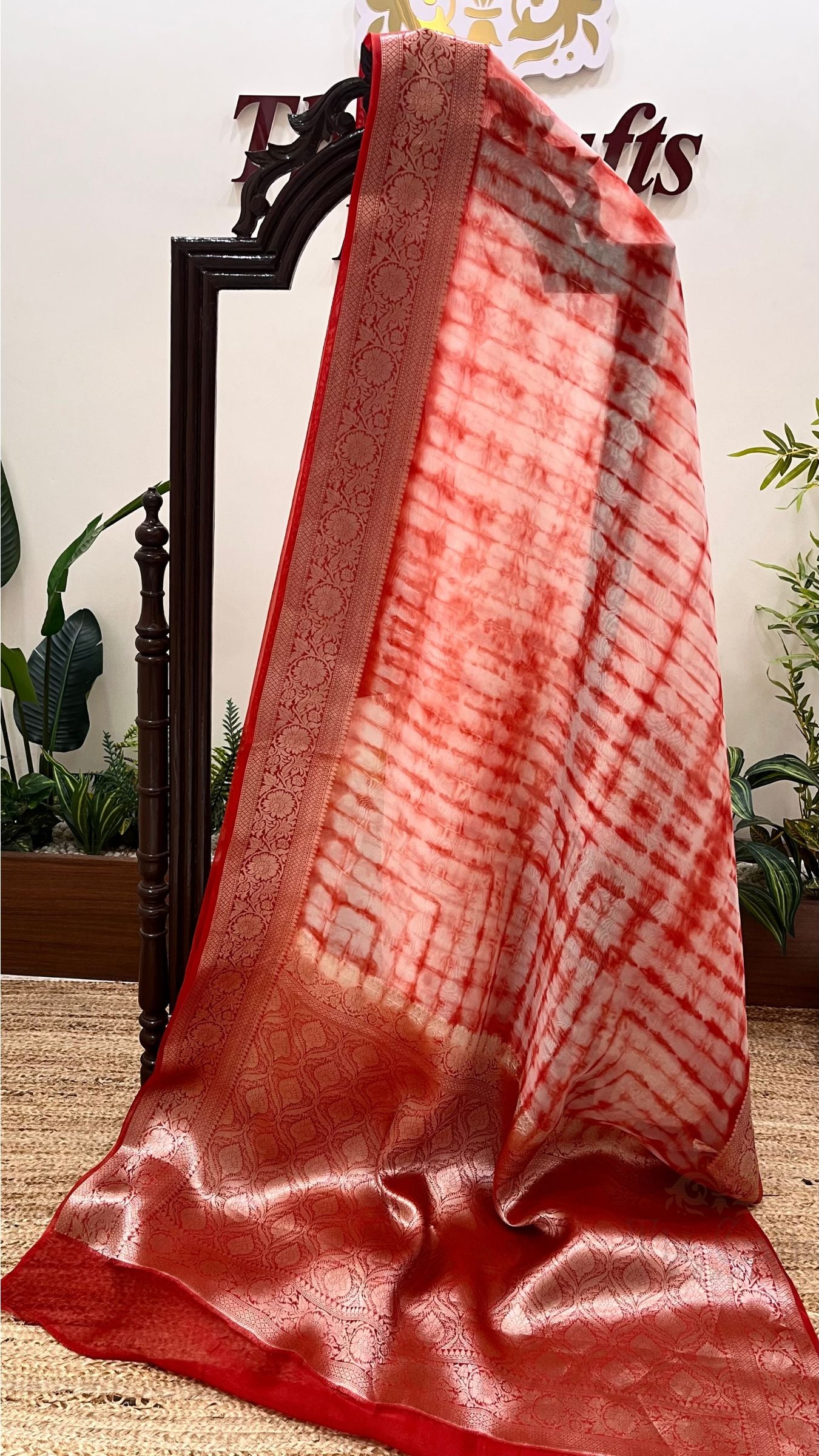 Pure Kora Silk Banarasi Saree